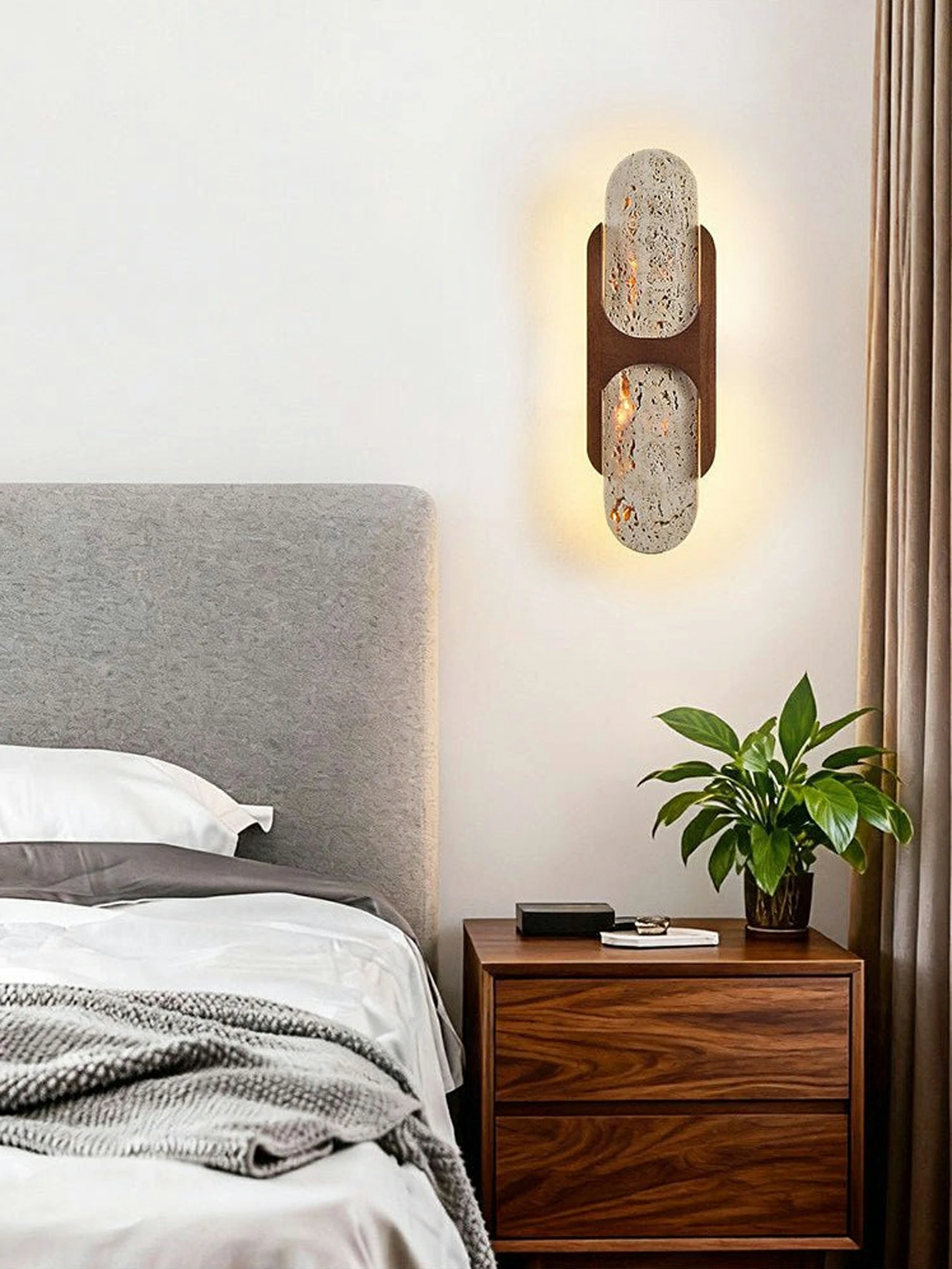 Isla Travertine Wall Light - Image 2