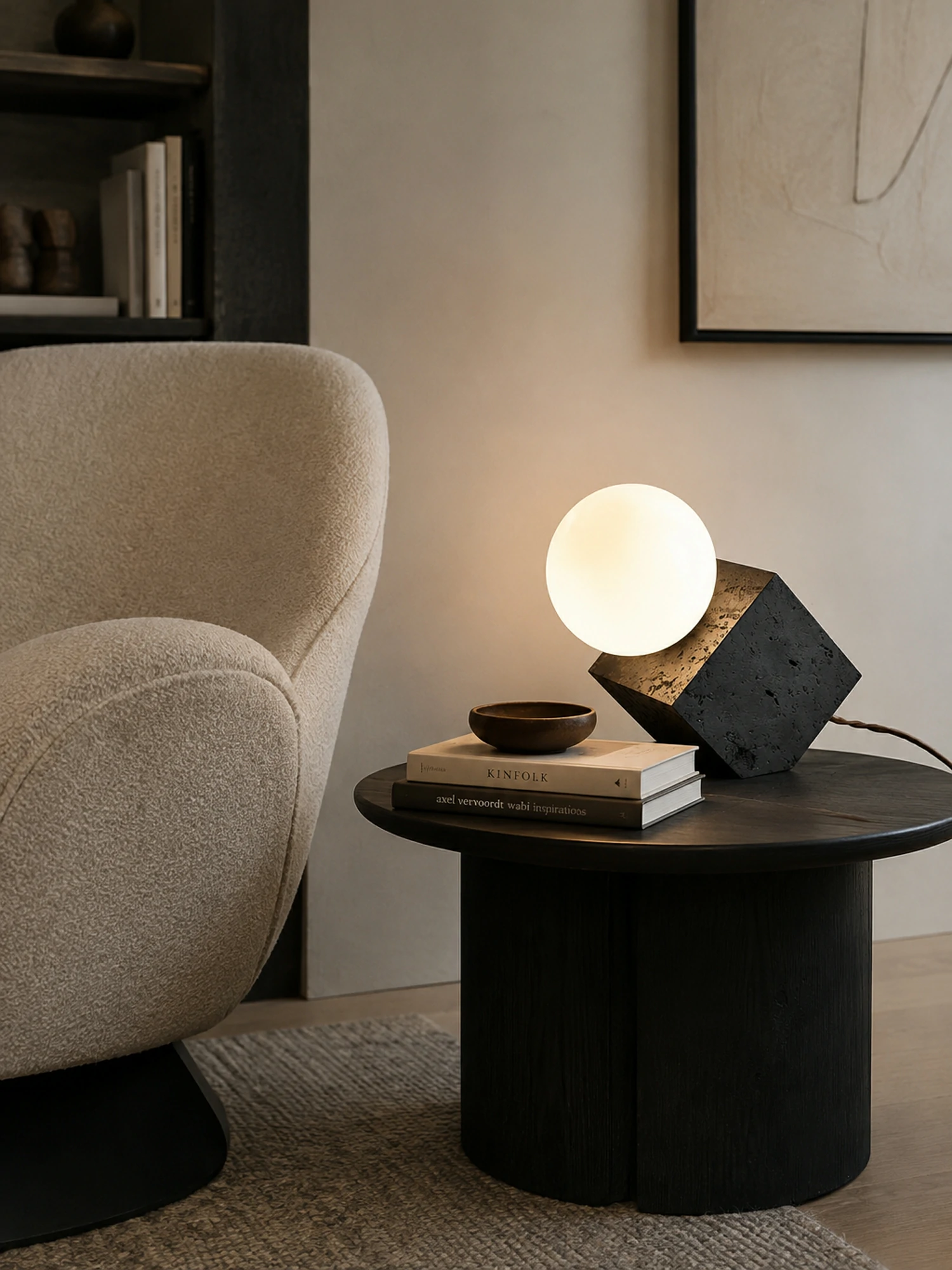 Cube Stone Table Lamp - Image 11