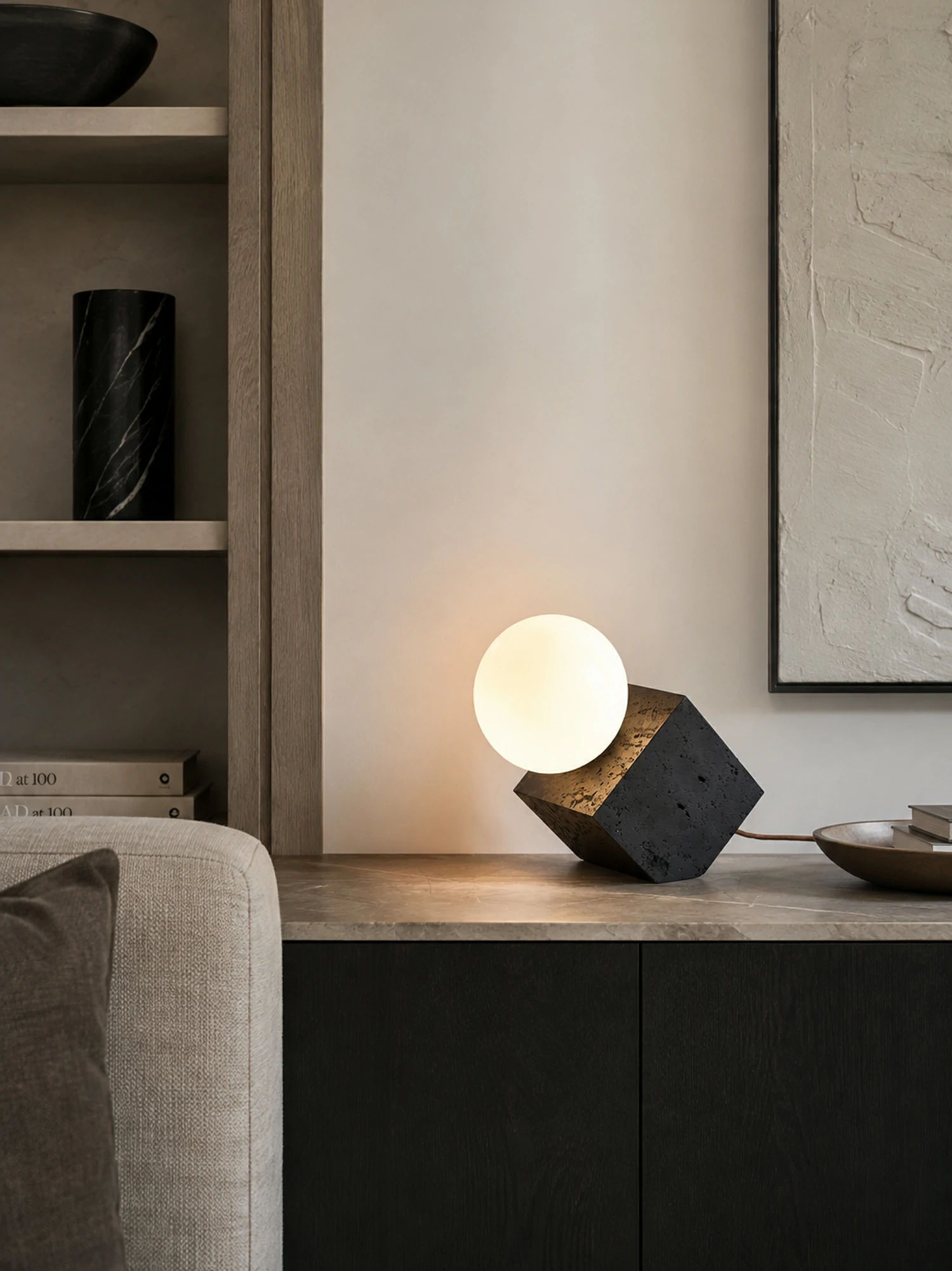 Cube Stone Table Lamp - Image 14