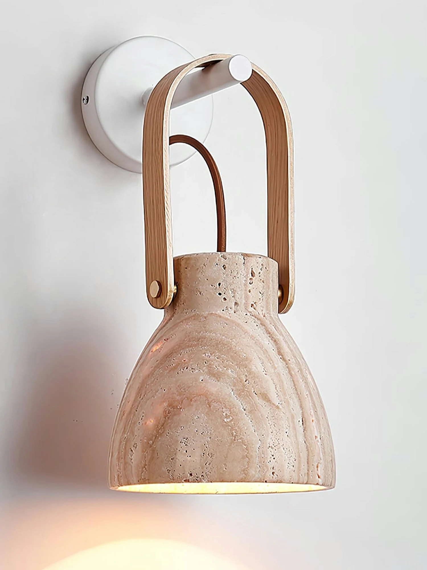Lanta Arc Stone Sconce - Image 11
