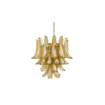 Glass Petals Chandelier