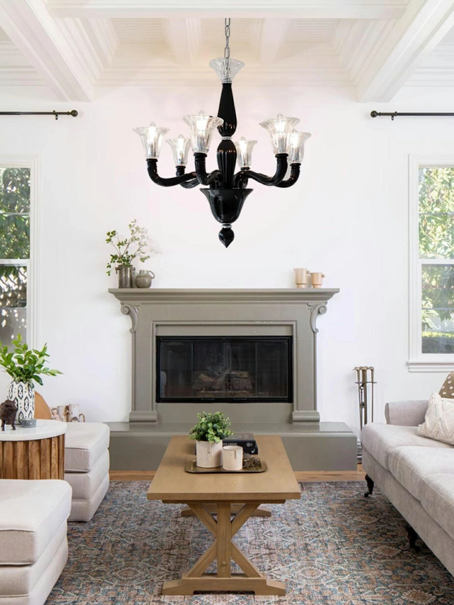 Black Candle Chandelier - Image 3