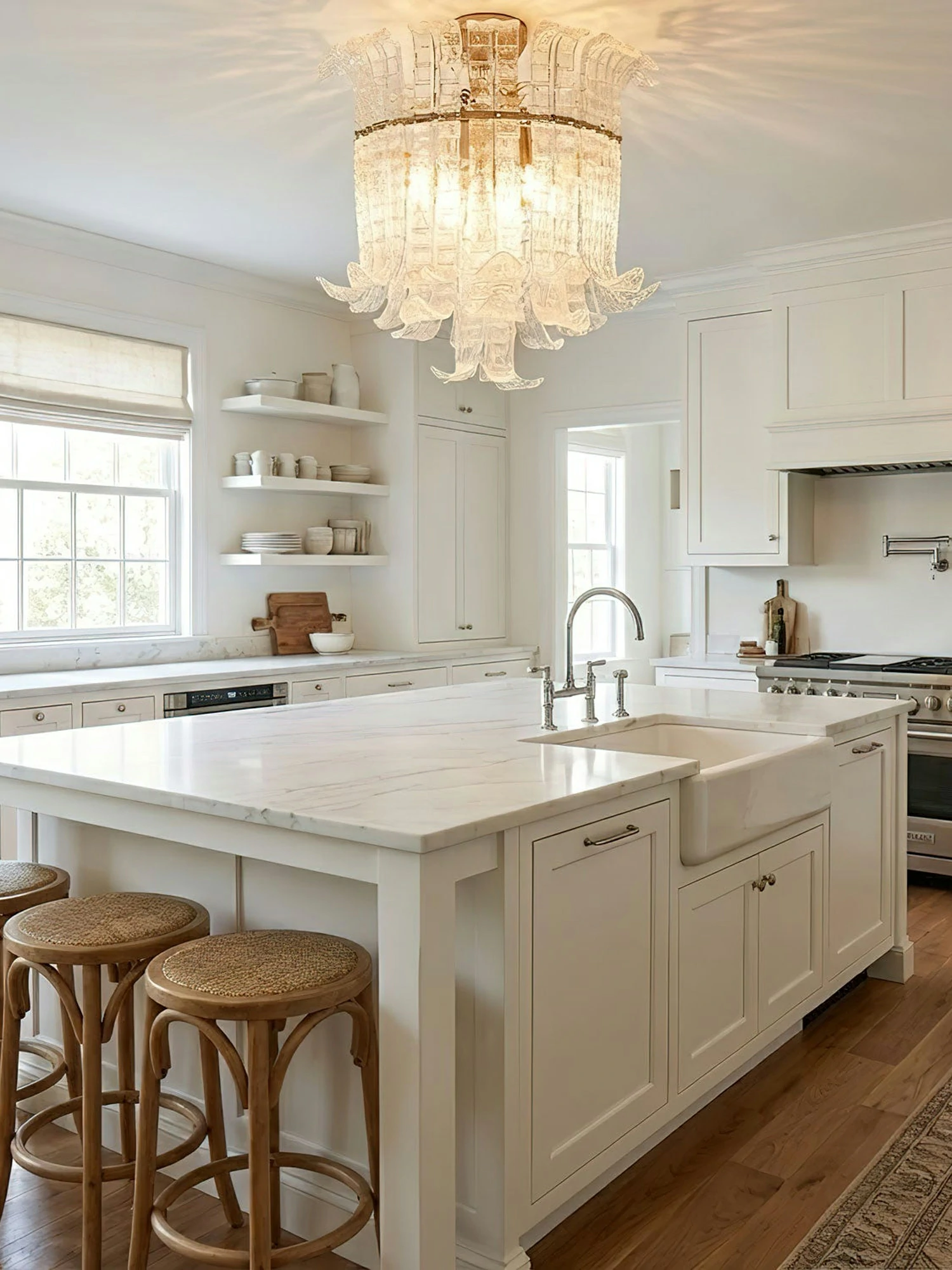 Calista Glass Ceiling Lamp - Image 3