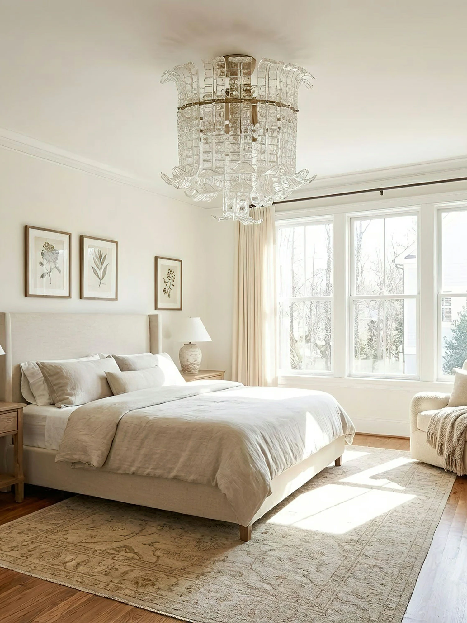 Calista Glass Ceiling Lamp - Image 6