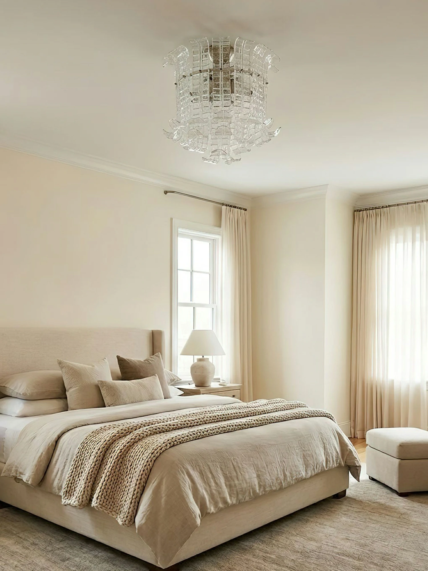 Calista Glass Ceiling Lamp - Image 7