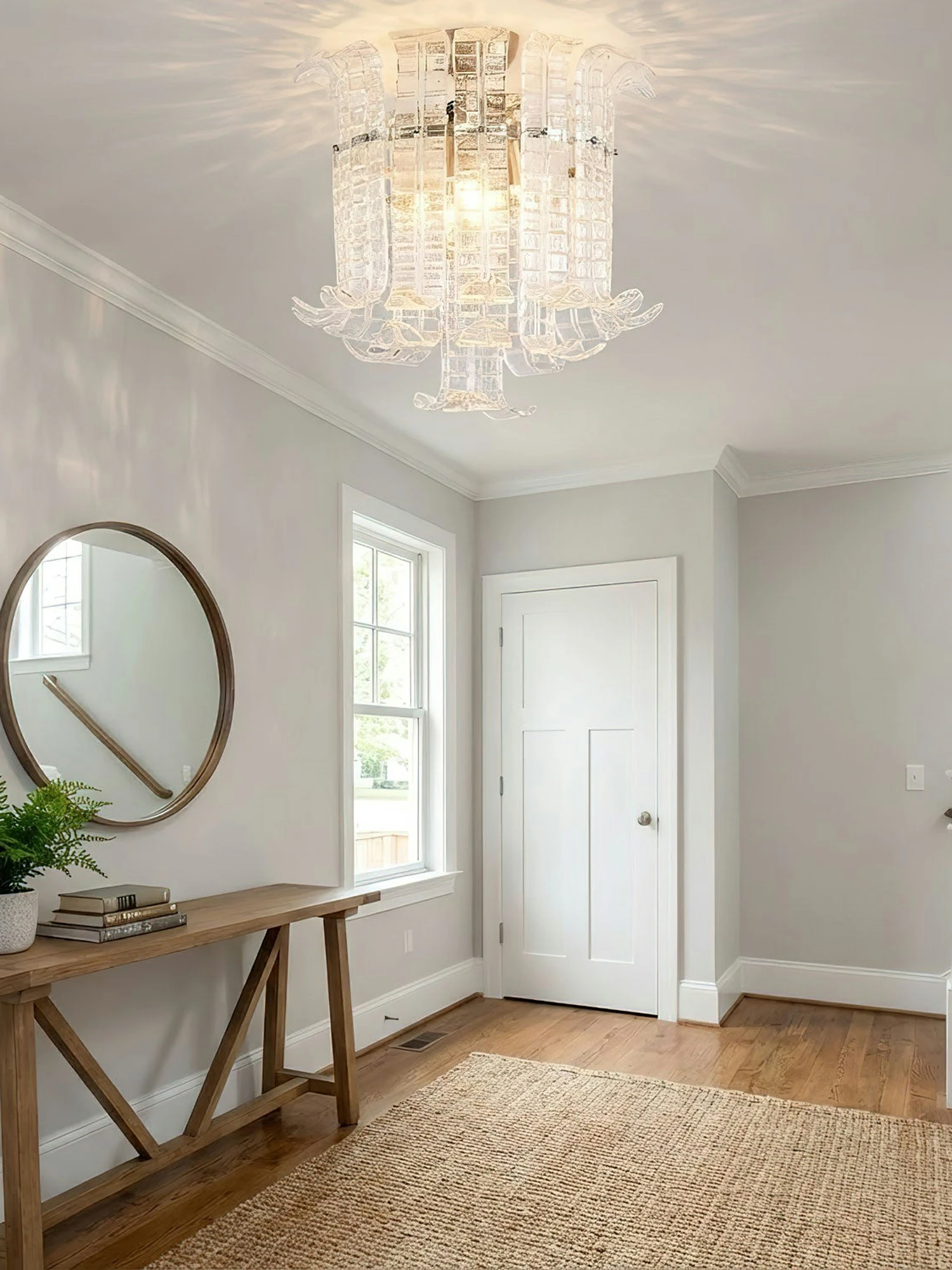 Calista Glass Ceiling Lamp - Image 5
