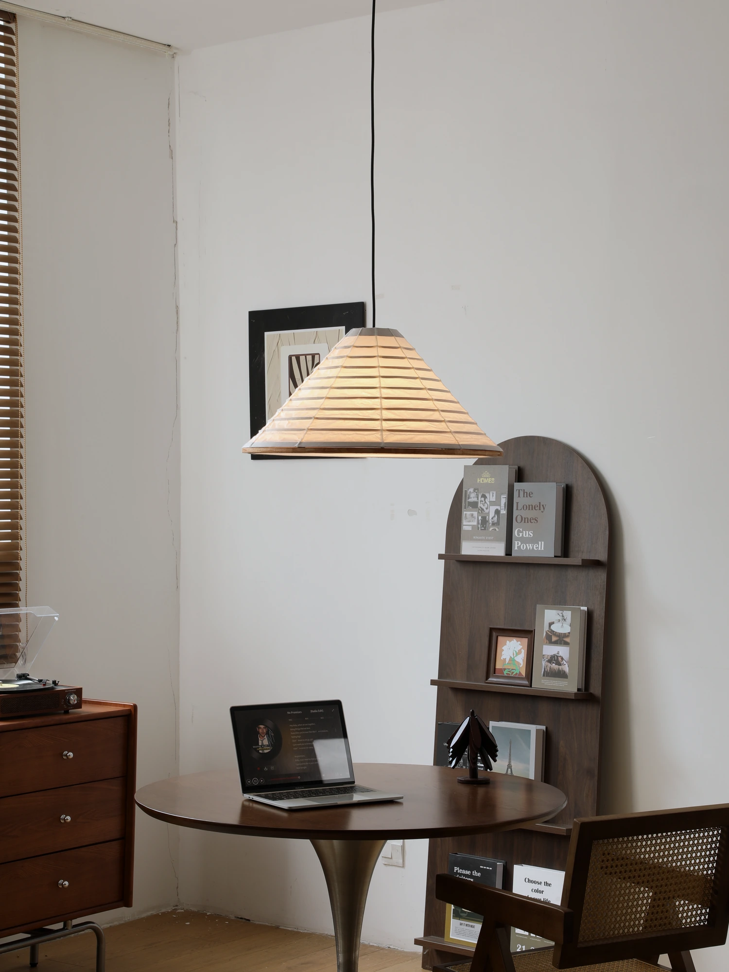 Cone Washi Pendant Lamp - Image 9
