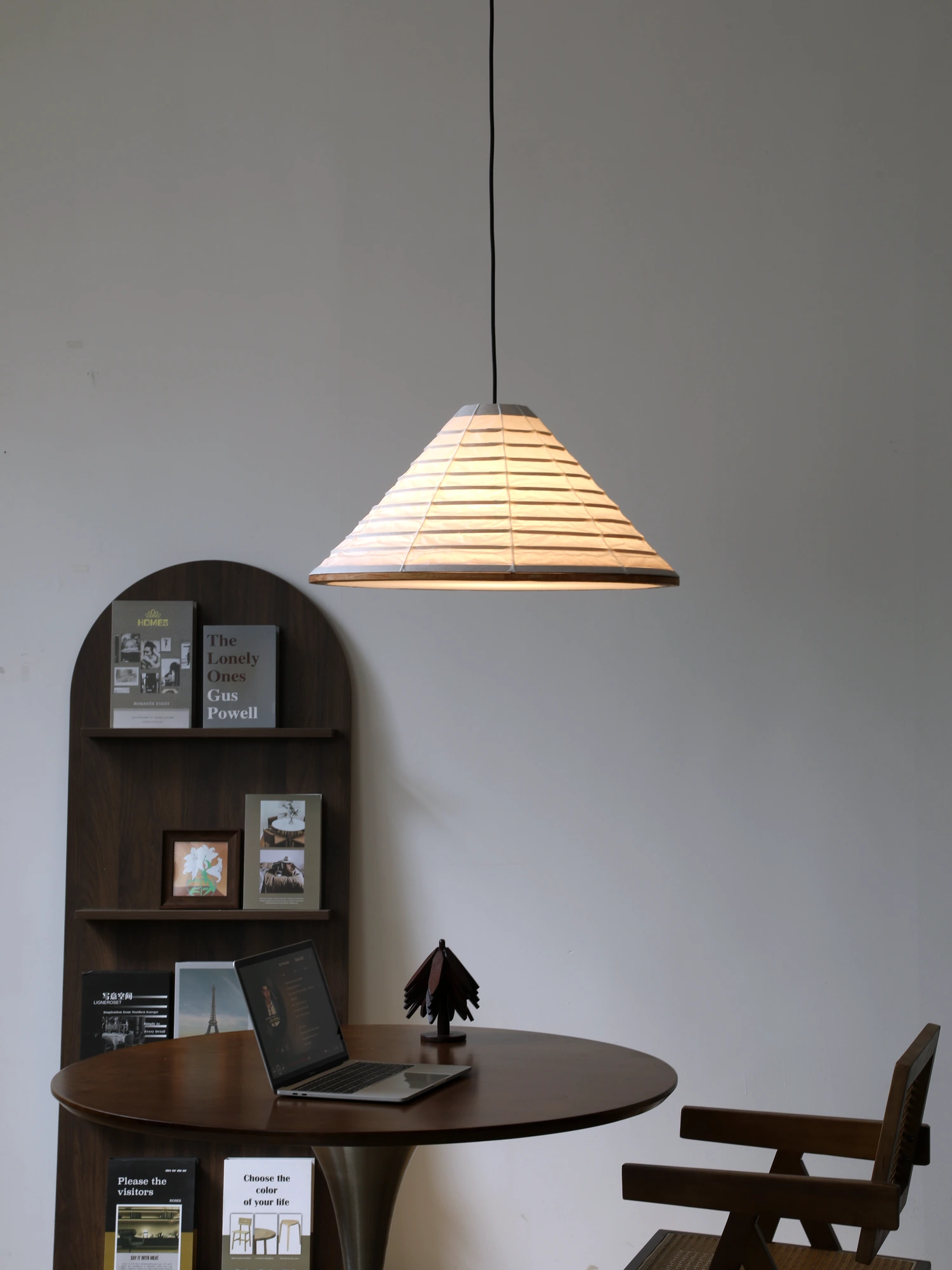 Cone Washi Pendant Lamp - Image 11