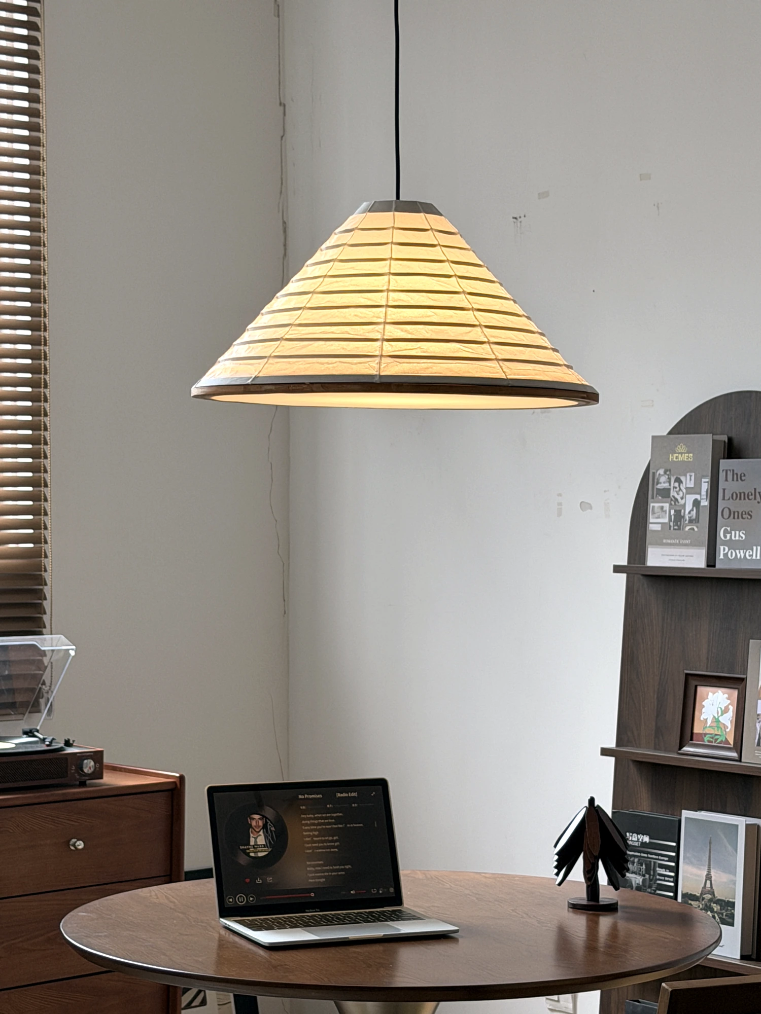 Cone Washi Pendant Lamp - Image 8