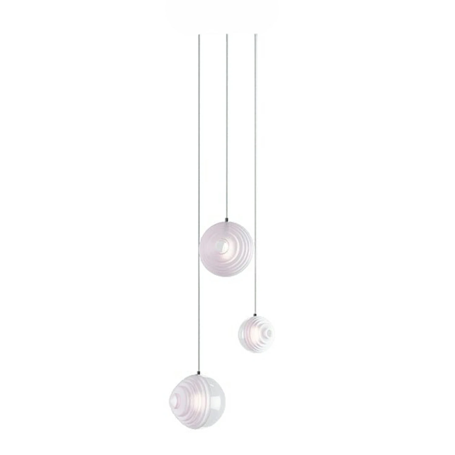 Cosmic Sphere Cascade Chandelier