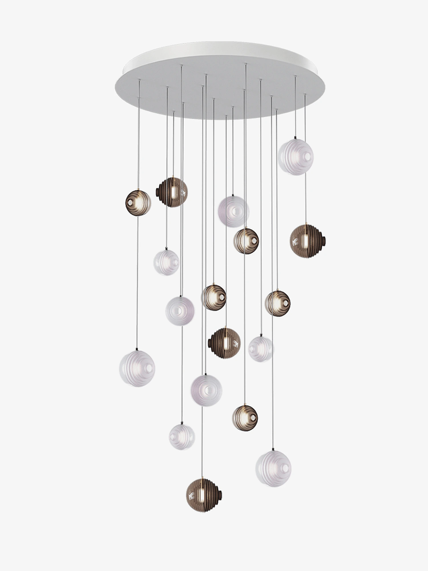 Cosmic Sphere Cascade Chandelier - Image 38