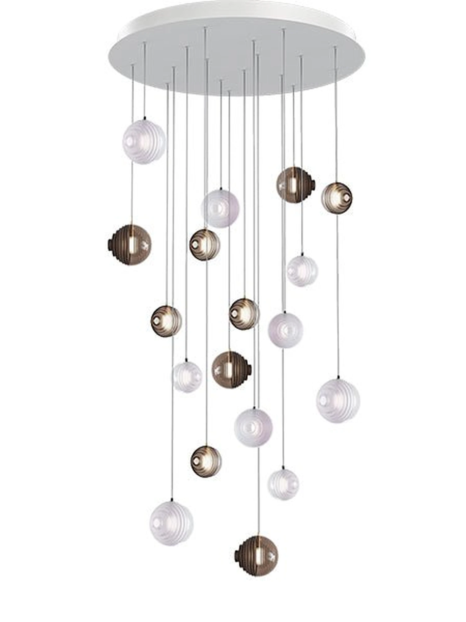 Cosmic Sphere Cascade Chandelier - Image 37