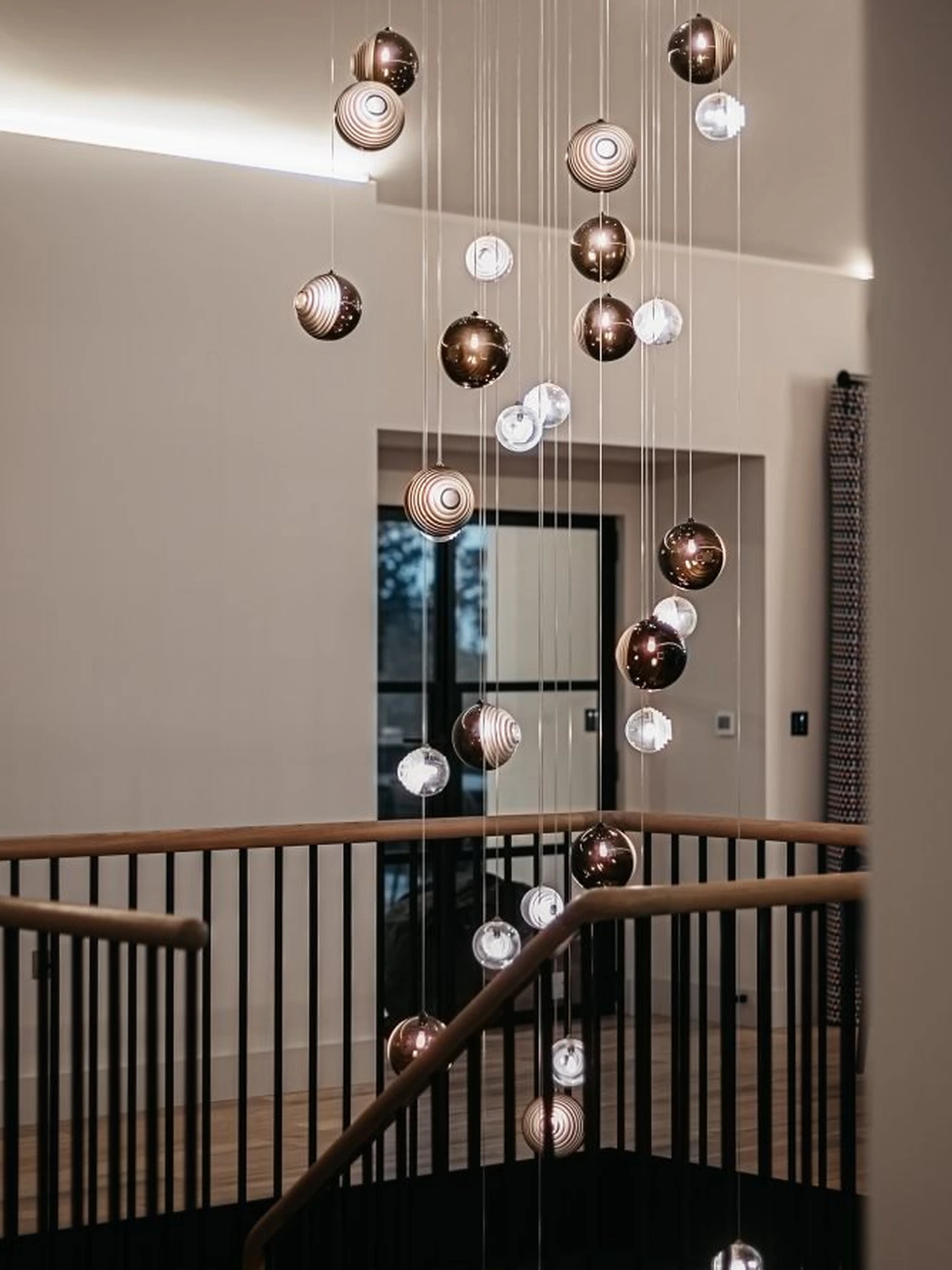 Cosmic Sphere Cascade Chandelier - Image 20