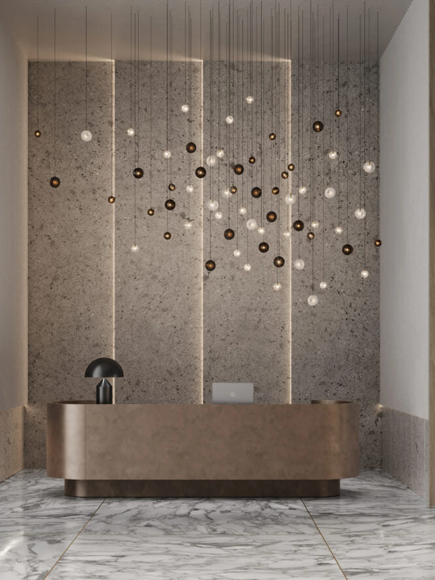 Cosmic Sphere Cascade Chandelier - Image 25