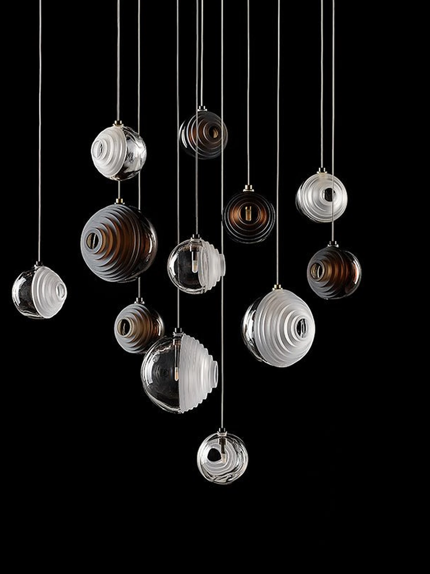 Cosmic Sphere Cascade Chandelier - Image 33