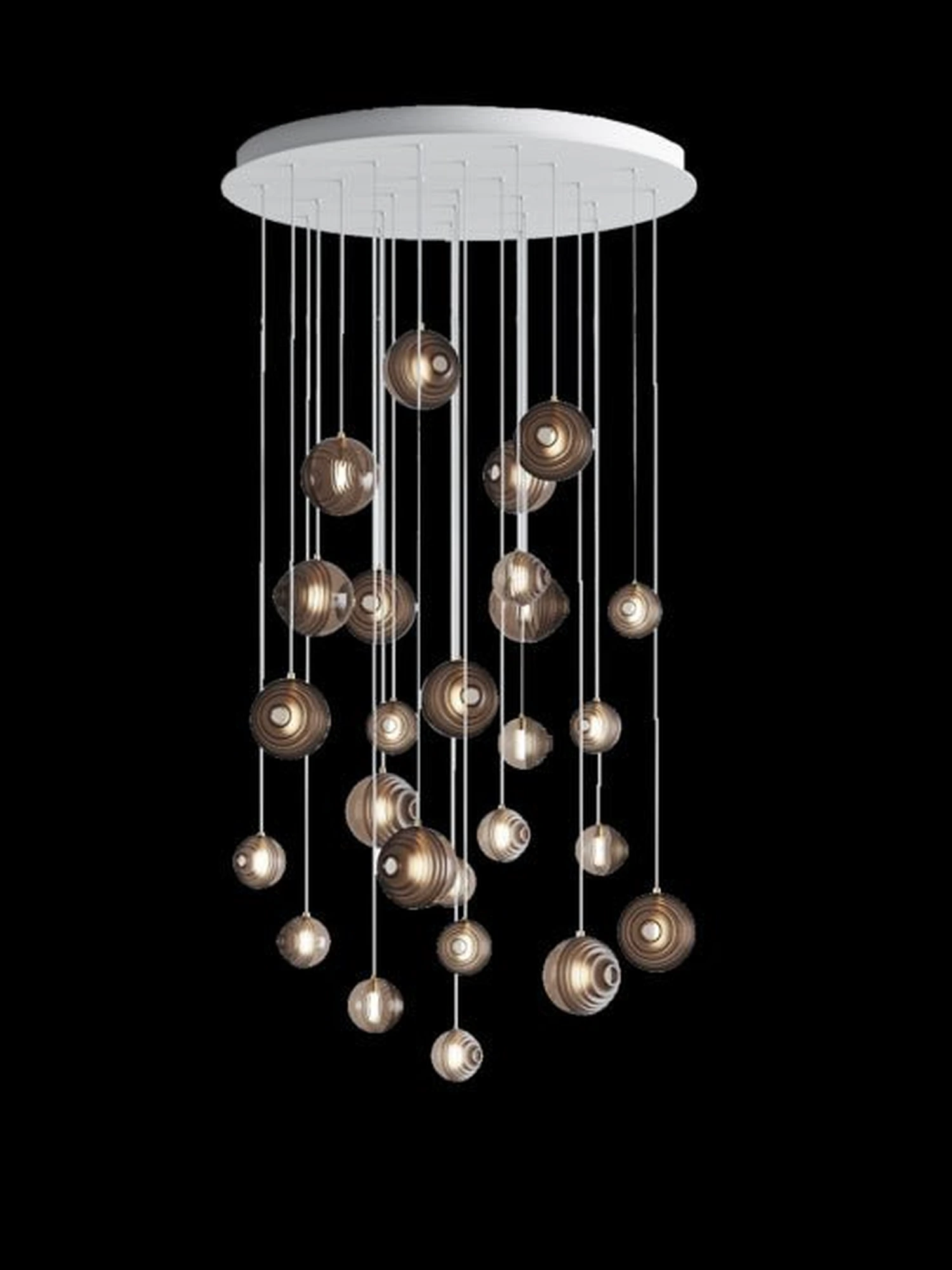 Cosmic Sphere Cascade Chandelier - Image 29