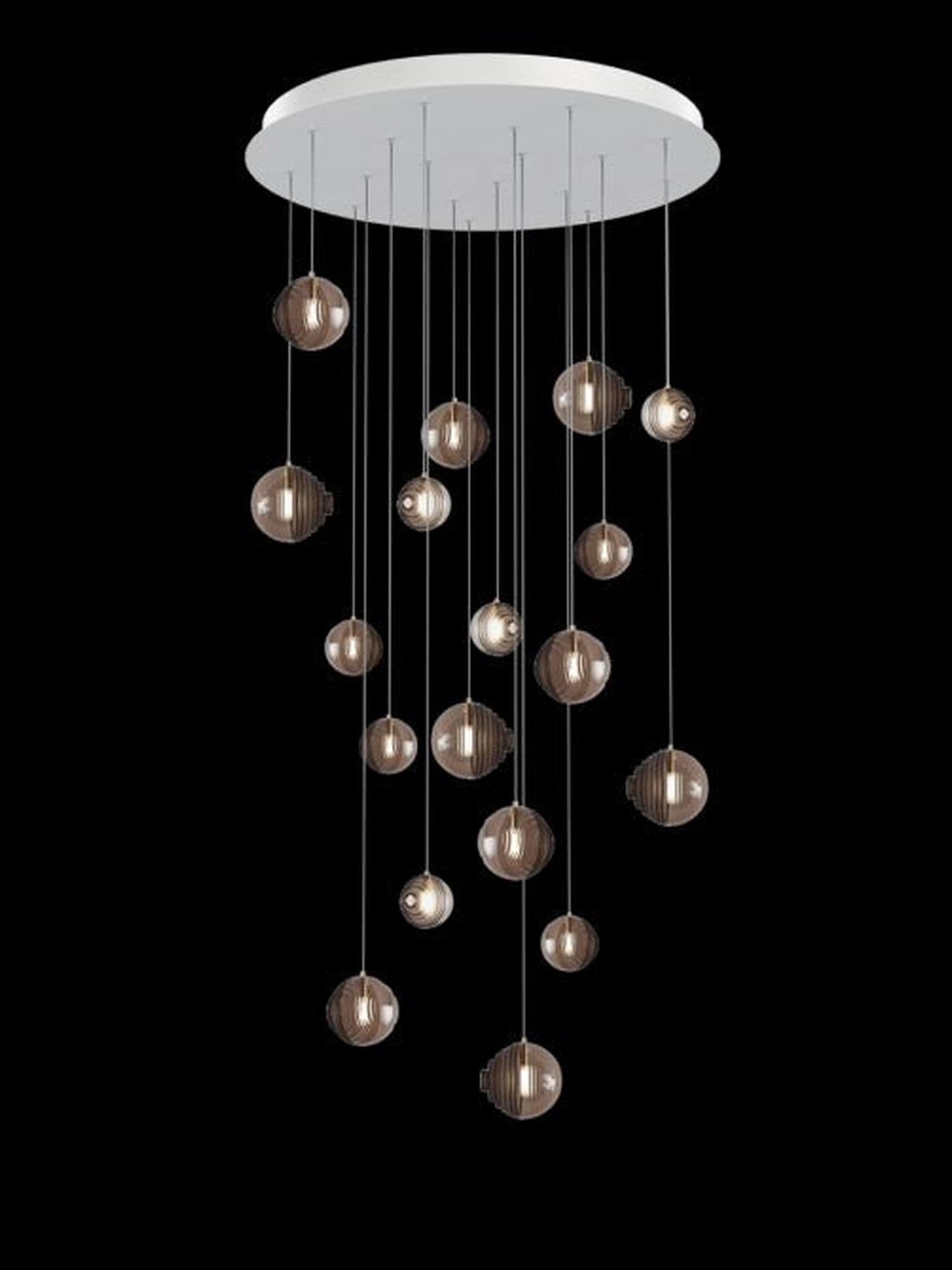 Cosmic Sphere Cascade Chandelier - Image 31