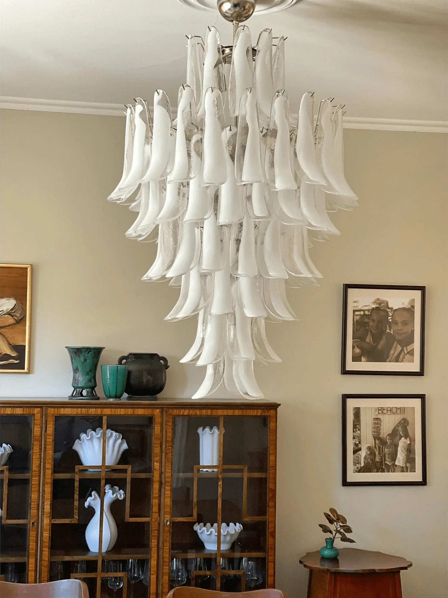 Dravina Glass Petals Pendant Lamp - Image 10