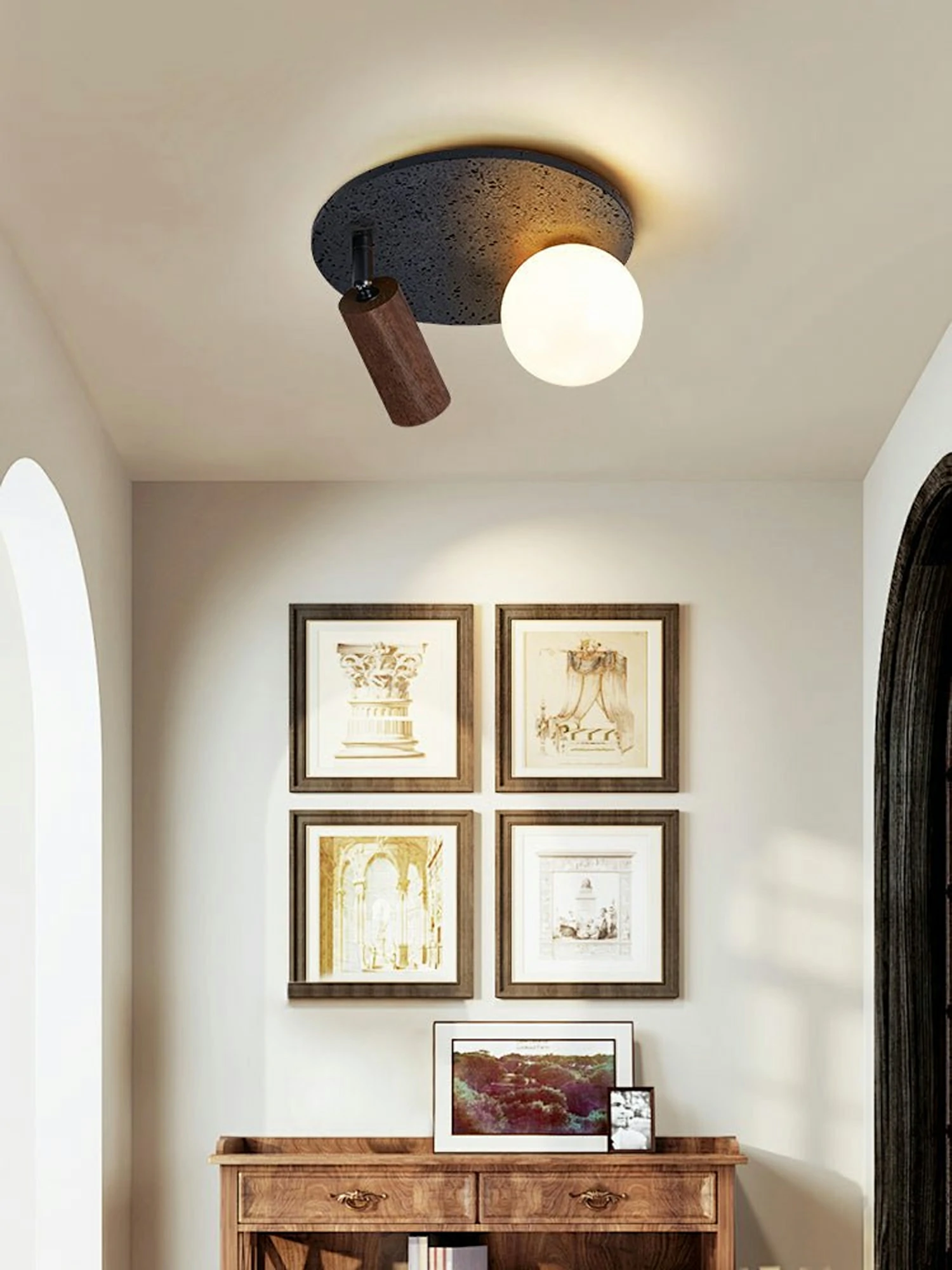 Dualora Stone Ceiling Light - Image 3