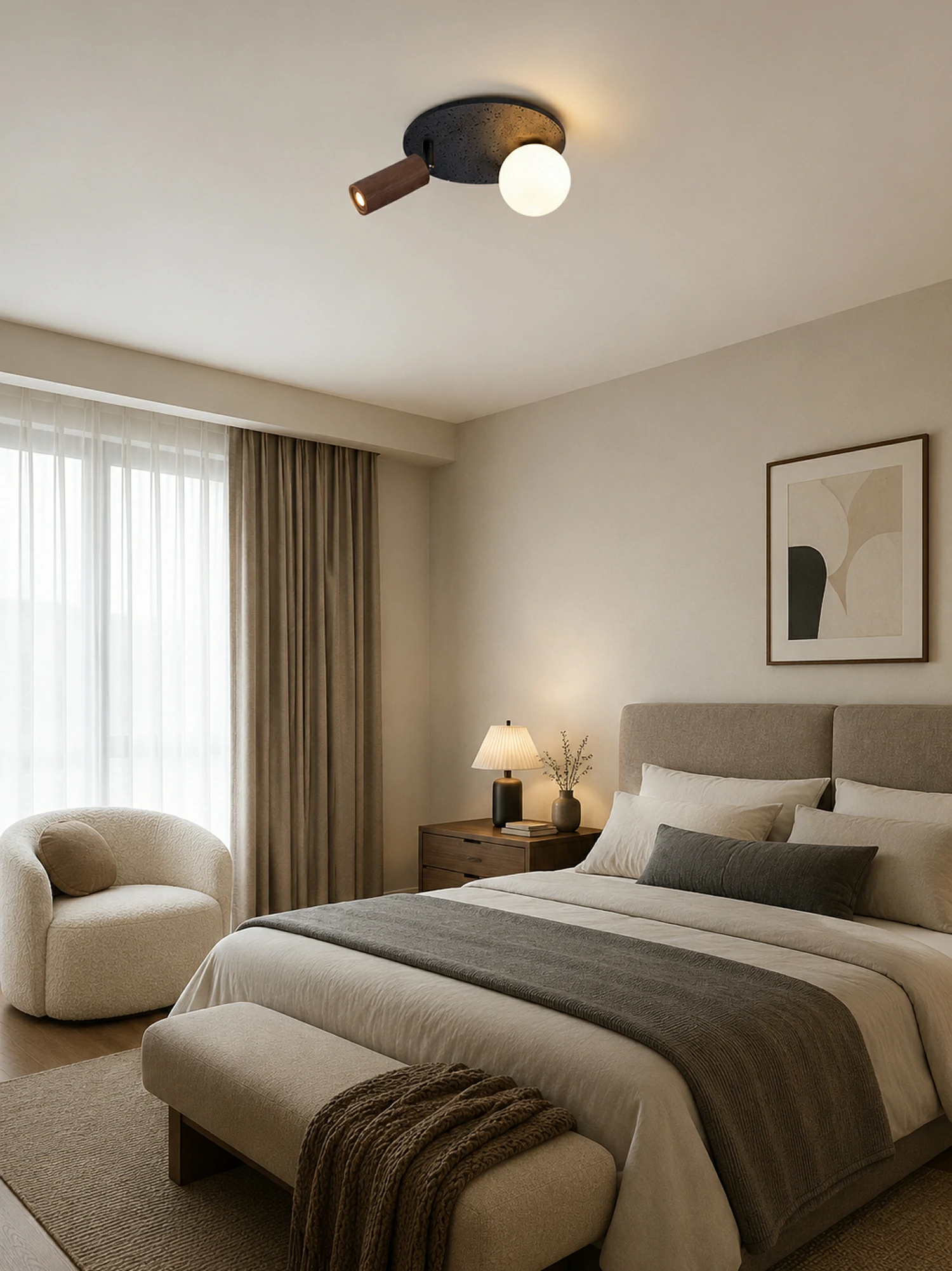 Dualora Stone Ceiling Light - Image 8