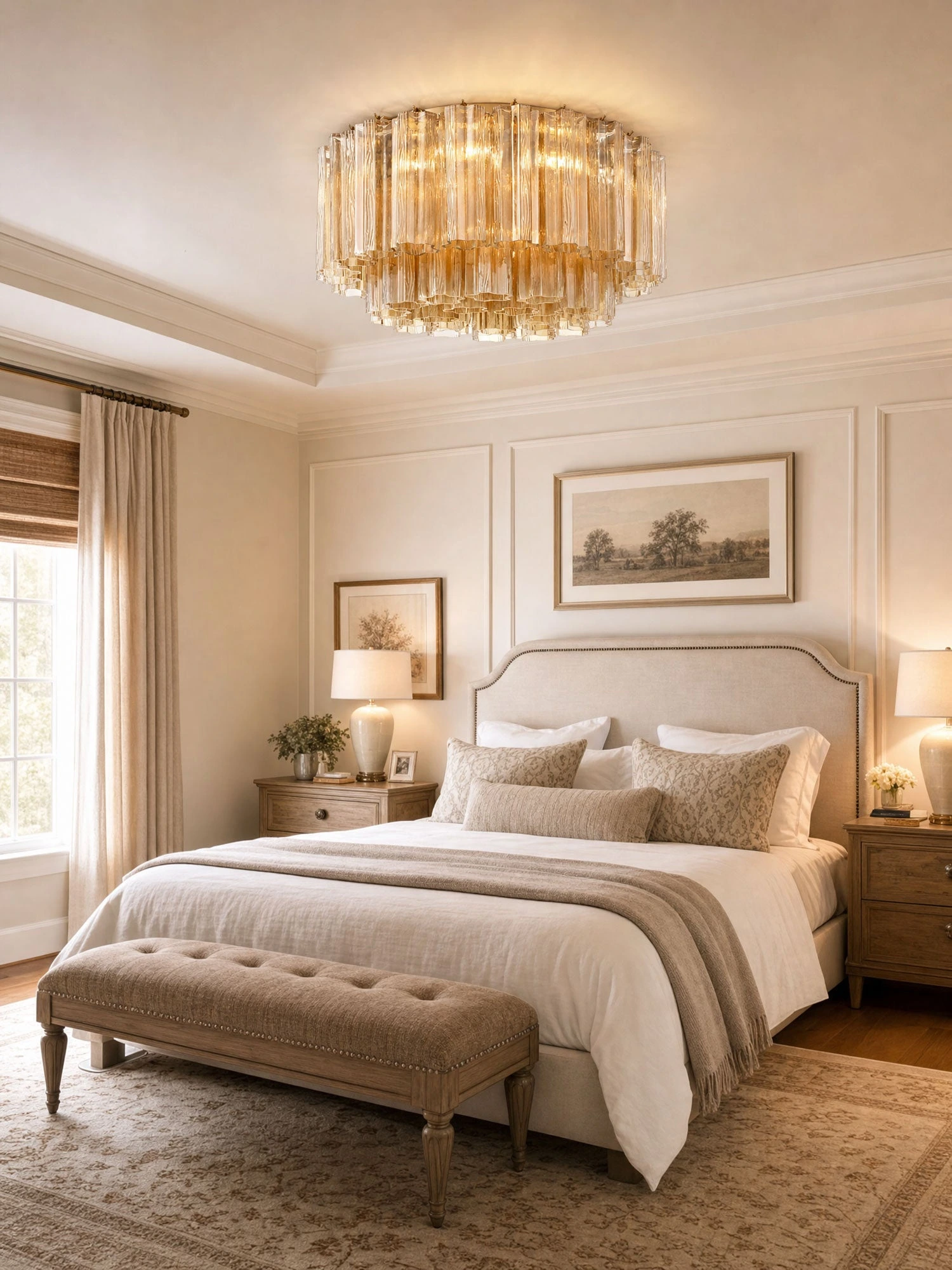 Eloria Glass Ceiling Lamp - Image 4