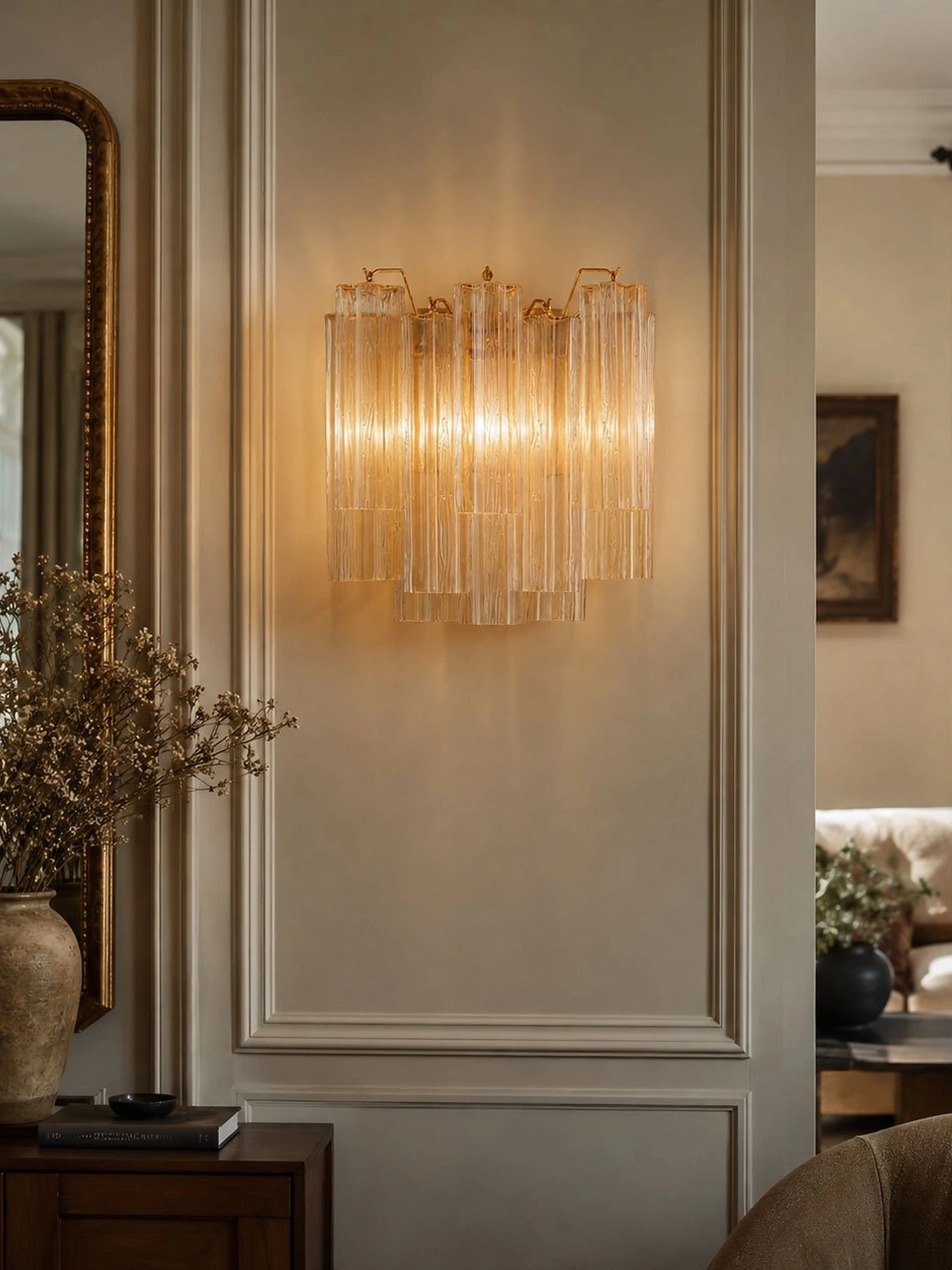 Eloria Glass Wall Sconce - Image 3