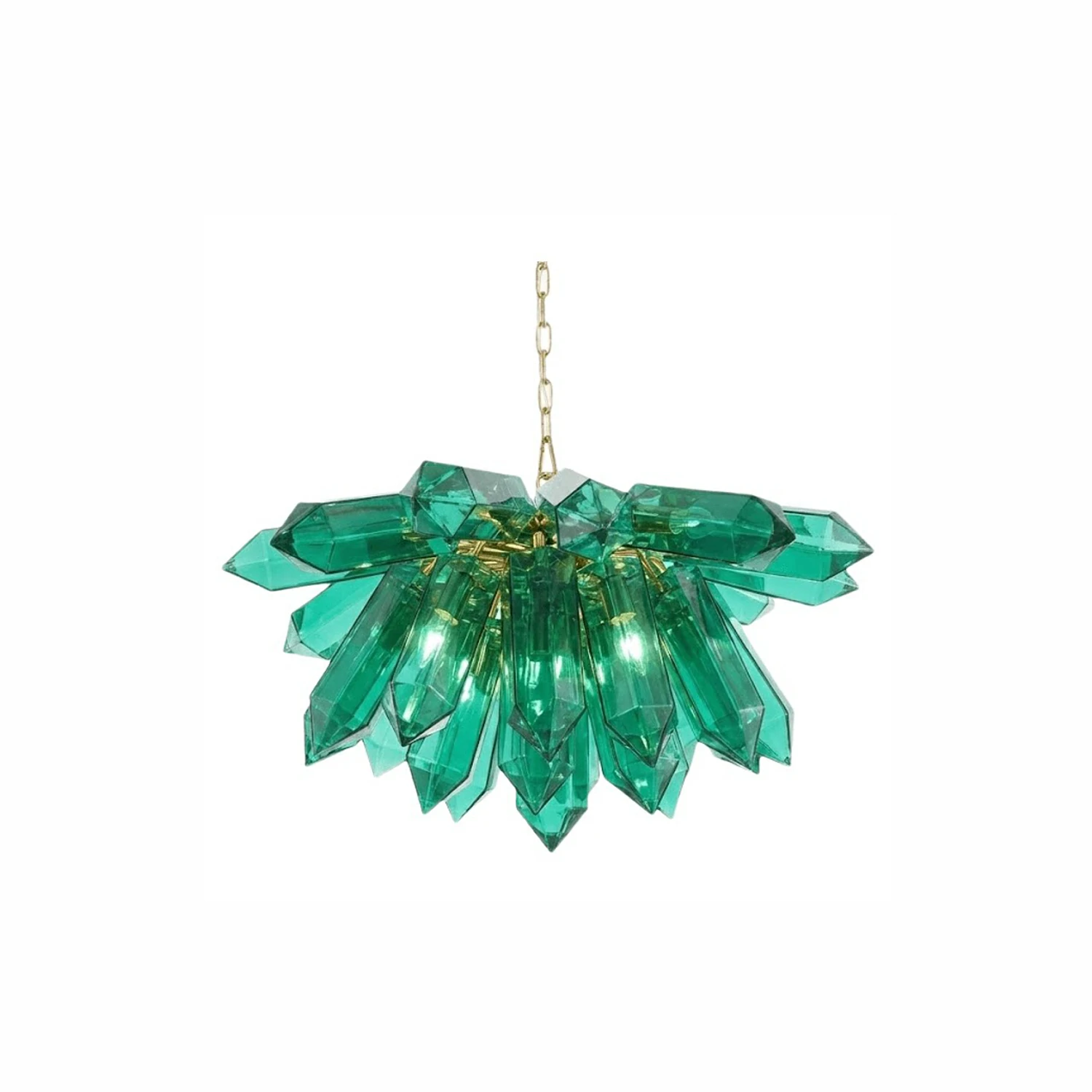 Emerald Crystal Chandelier