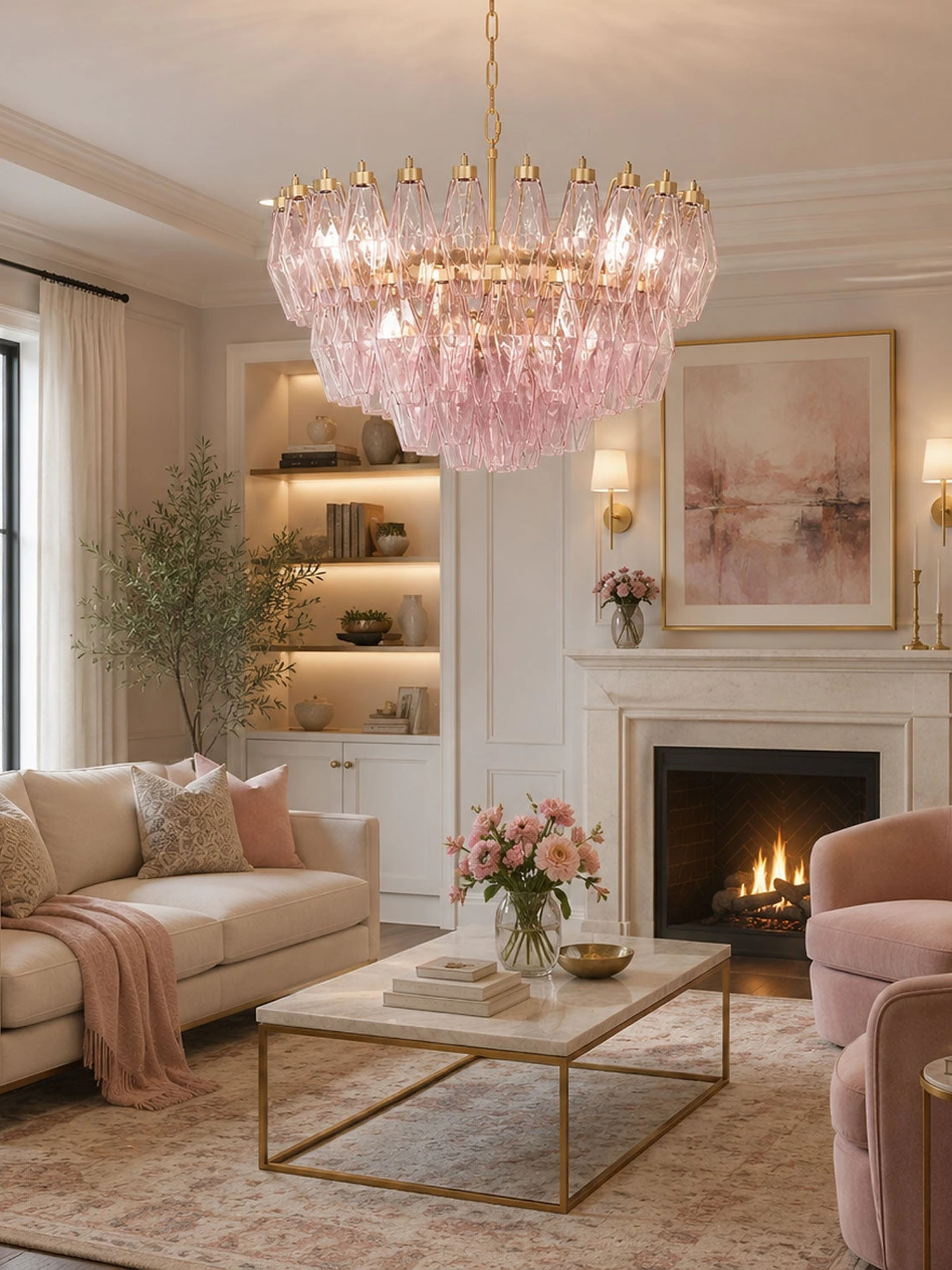 Facet Bloom Chandelier - Image 3