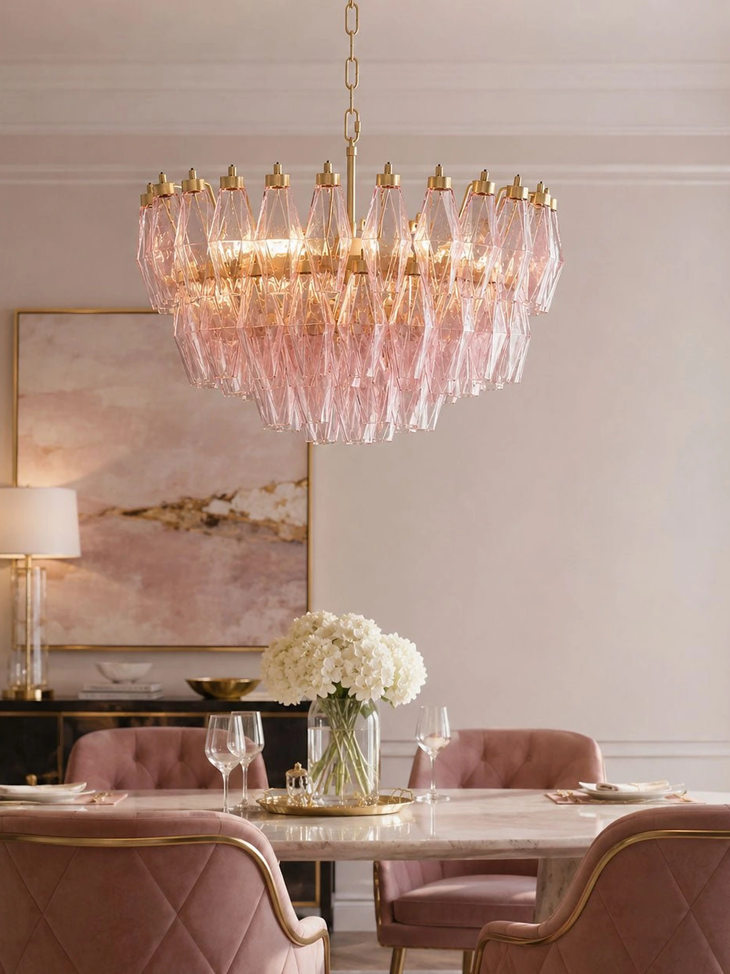 Facet Bloom Chandelier - Image 6