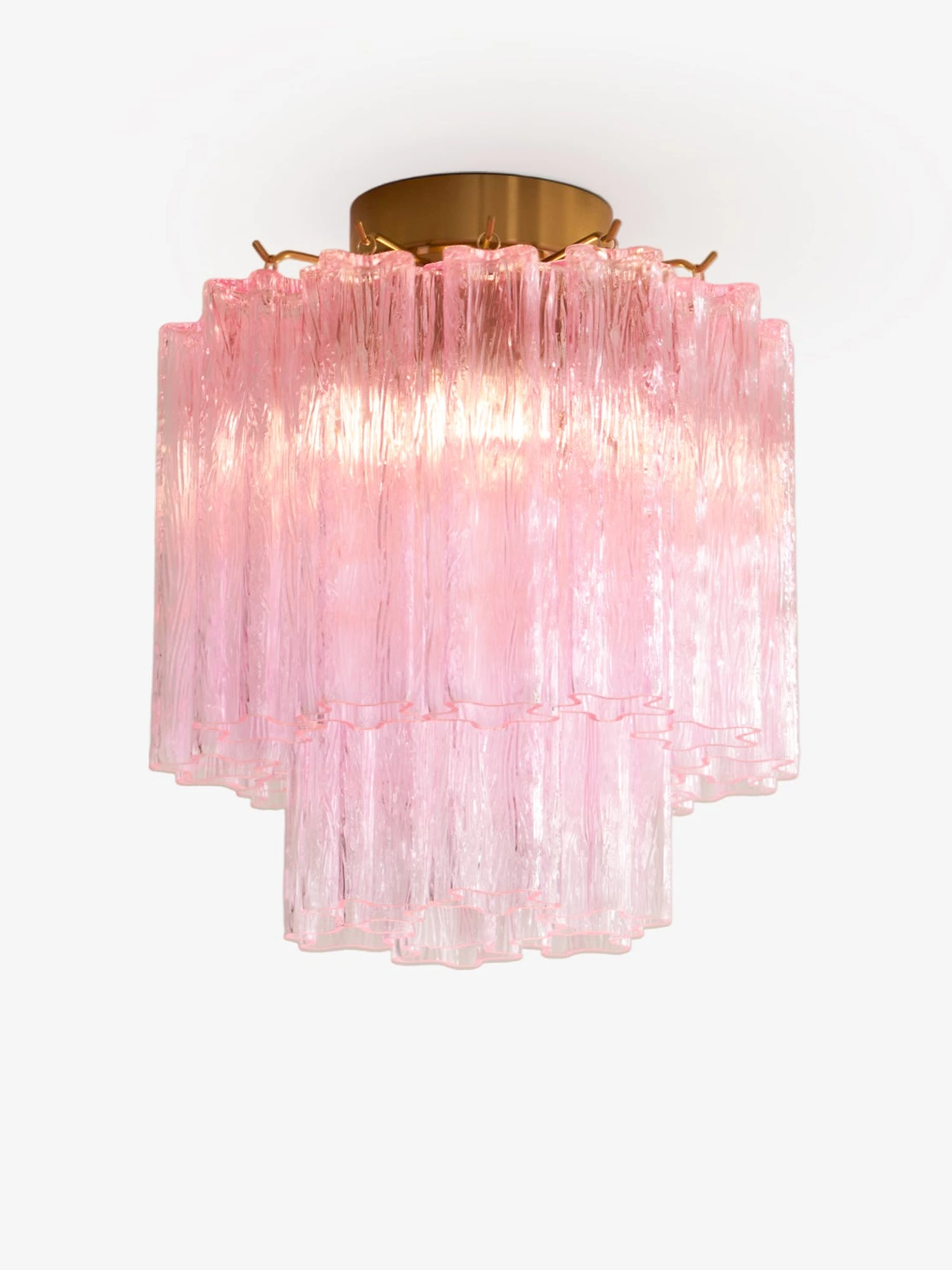 Fiora Purple Glass Ceiling Lamp - Image 25