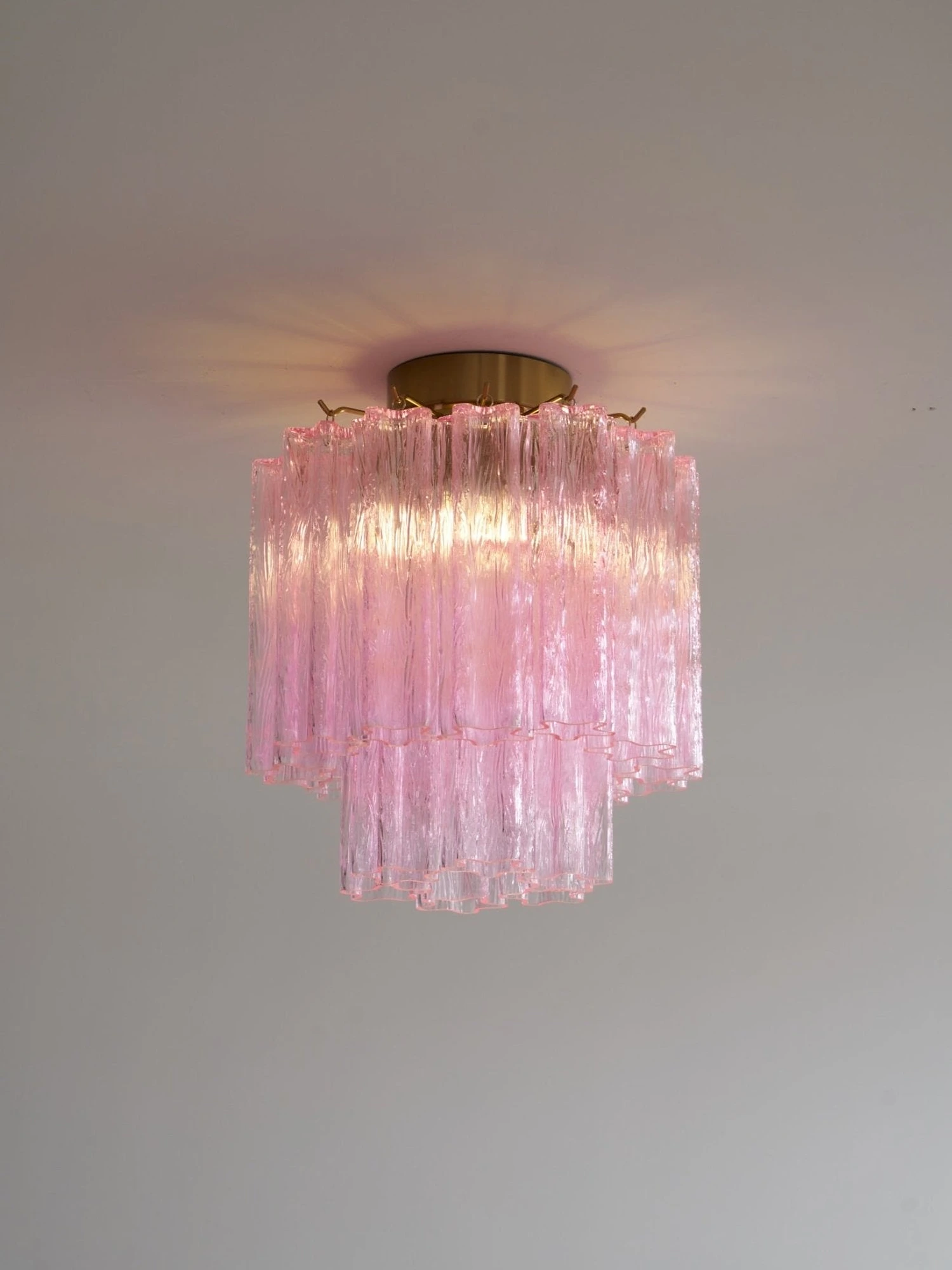 Fiora Purple Glass Ceiling Lamp - Image 23