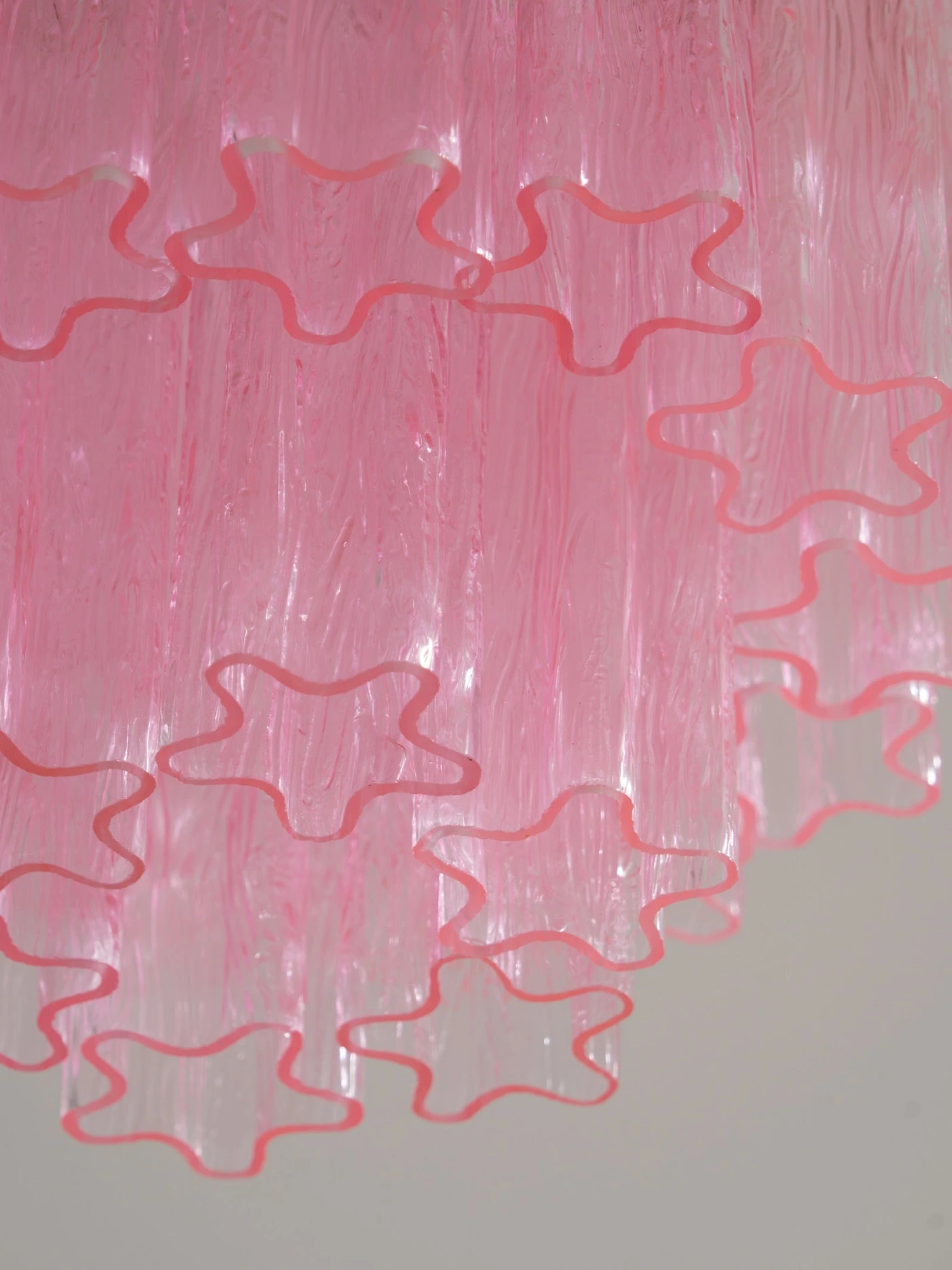 Fiora Purple Glass Ceiling Lamp - Image 24