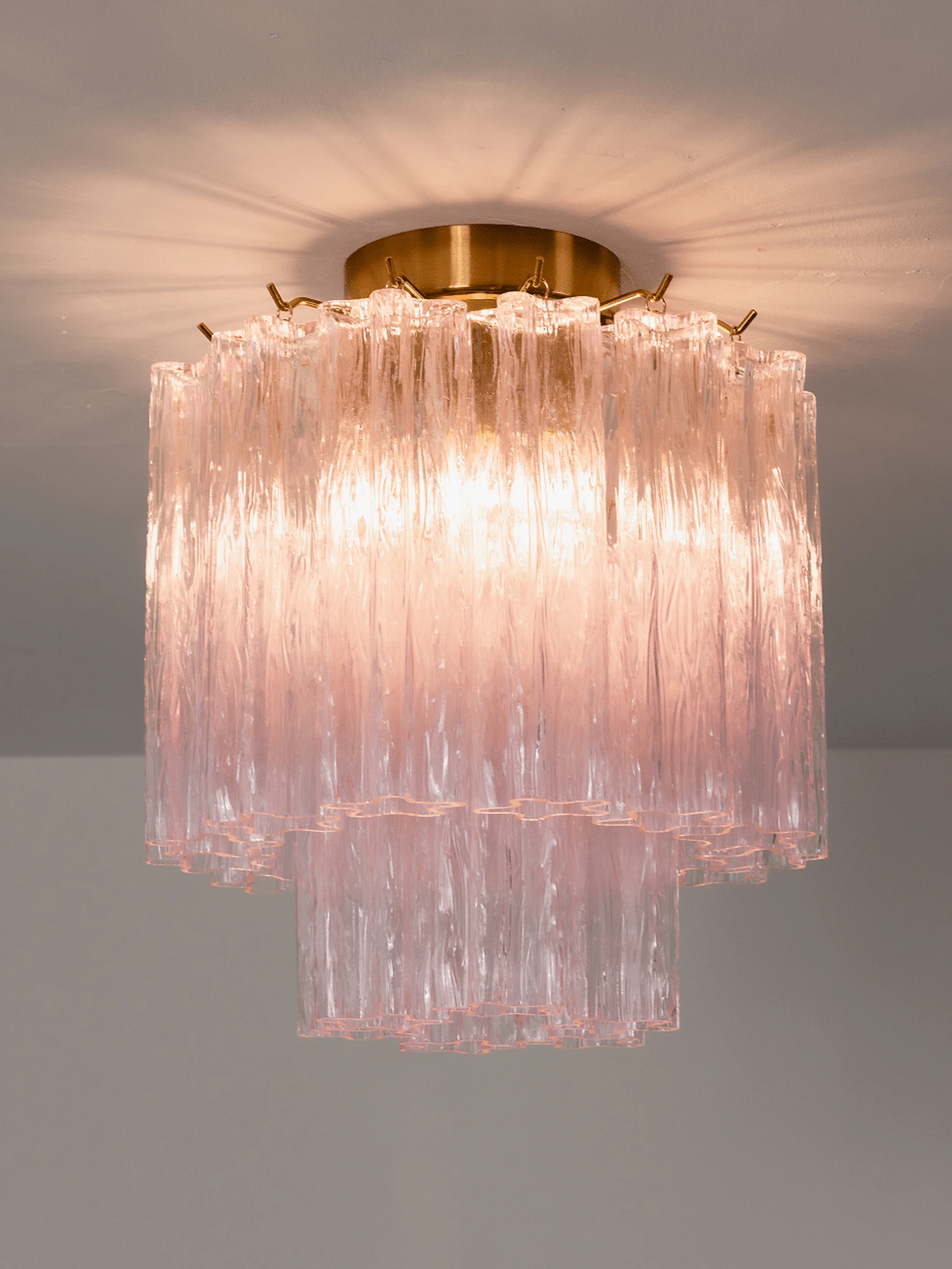 Fiora Purple Glass Ceiling Lamp - Image 21