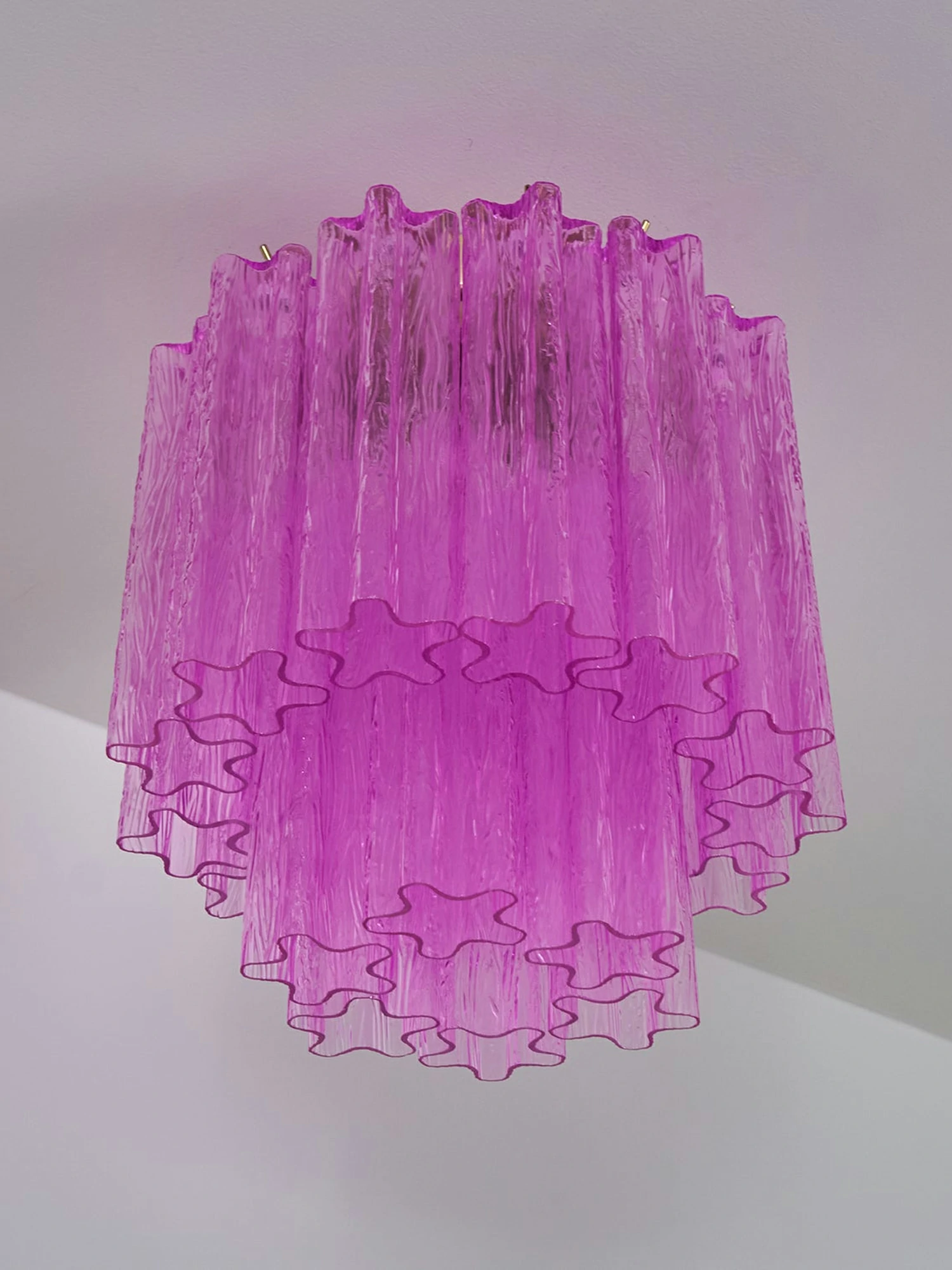 Fiora Purple Glass Ceiling Lamp - Image 20