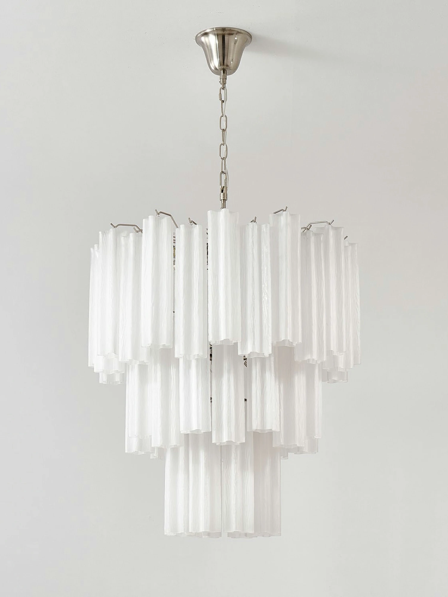 Frosted Glass Tubes Chandelier - Image 18