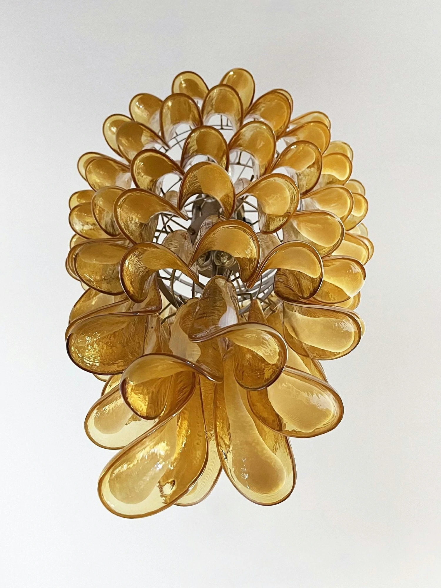Glass Petals Spiral Chandelier - Image 17