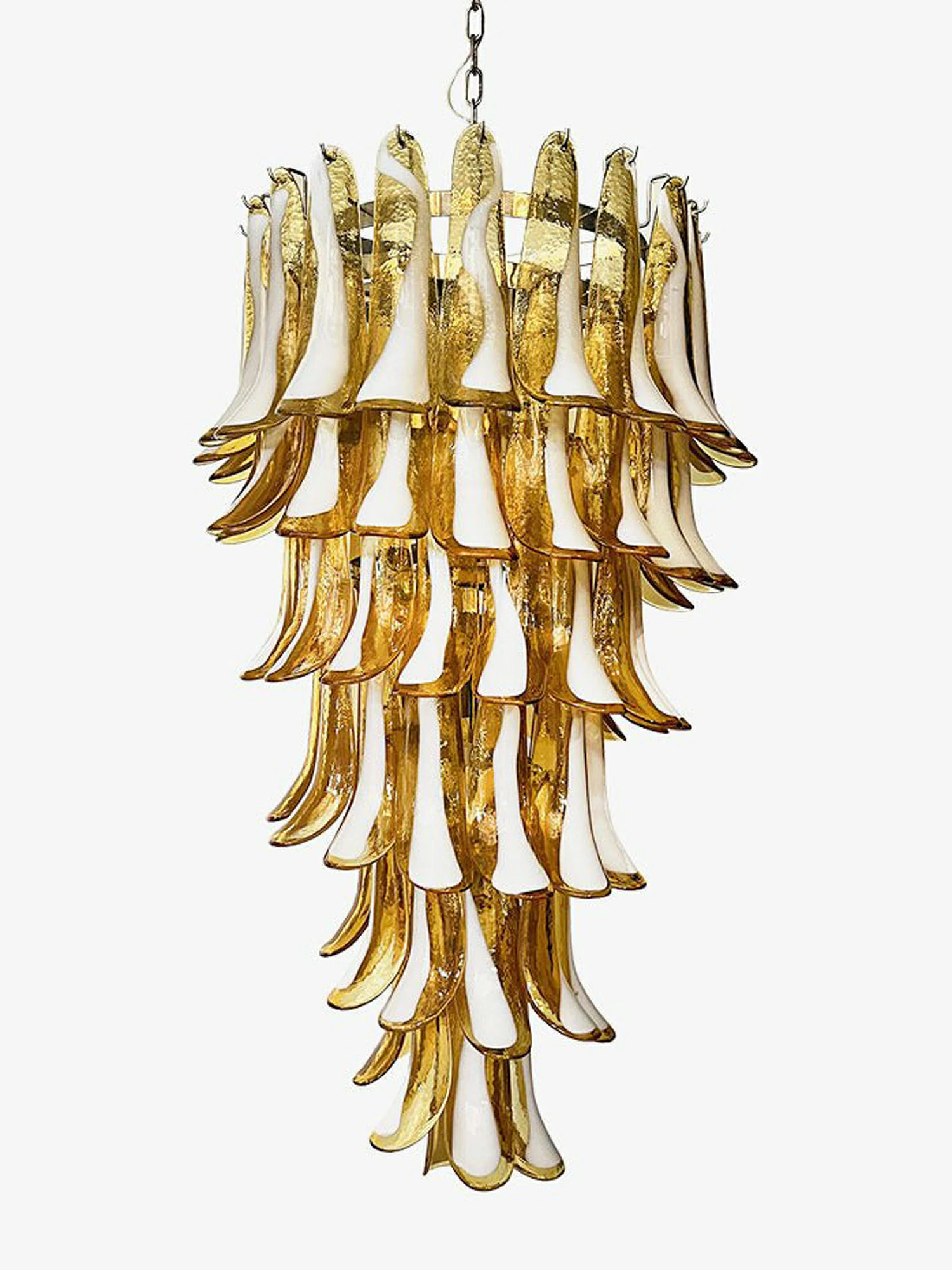 Glass Petals Spiral Chandelier - Image 16