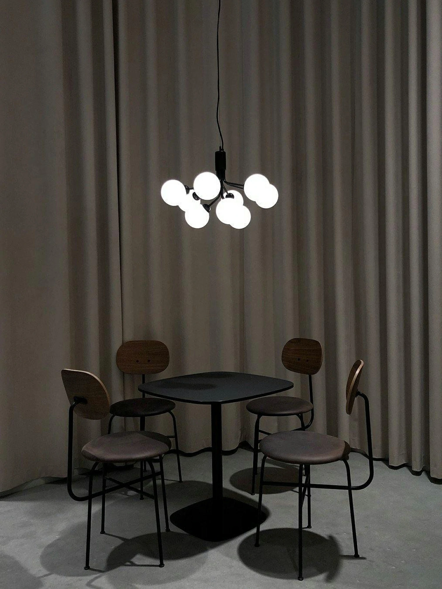 Glass Sphere Cluster Chandelier - Image 22