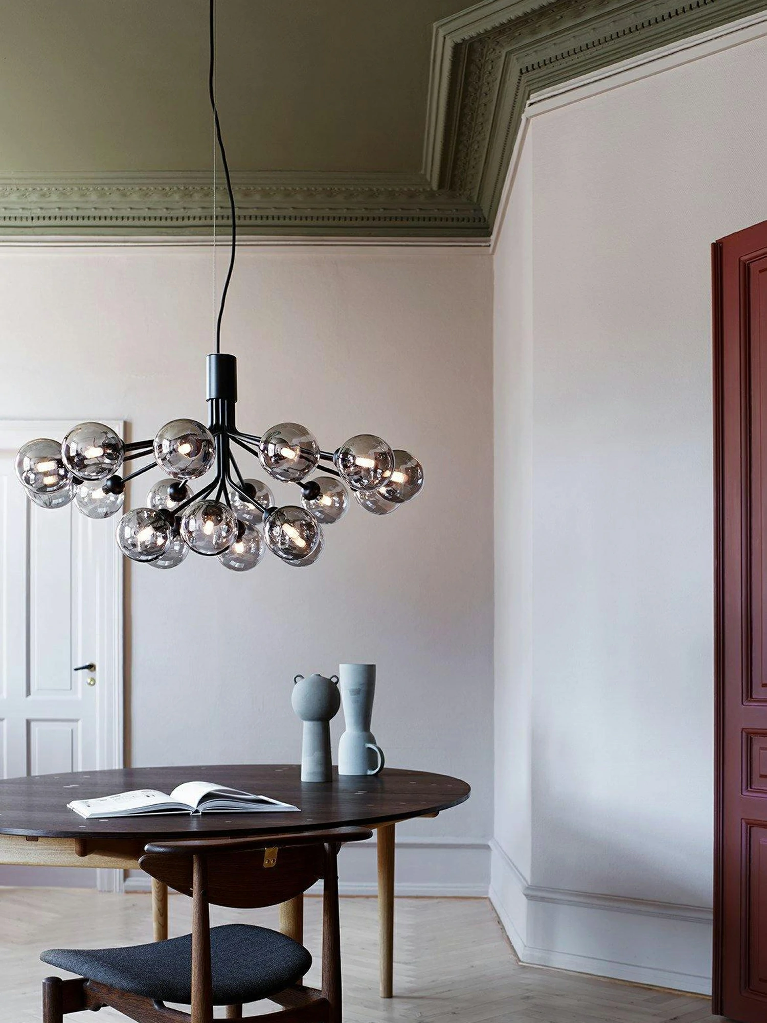 Glass Sphere Cluster Chandelier - Image 28