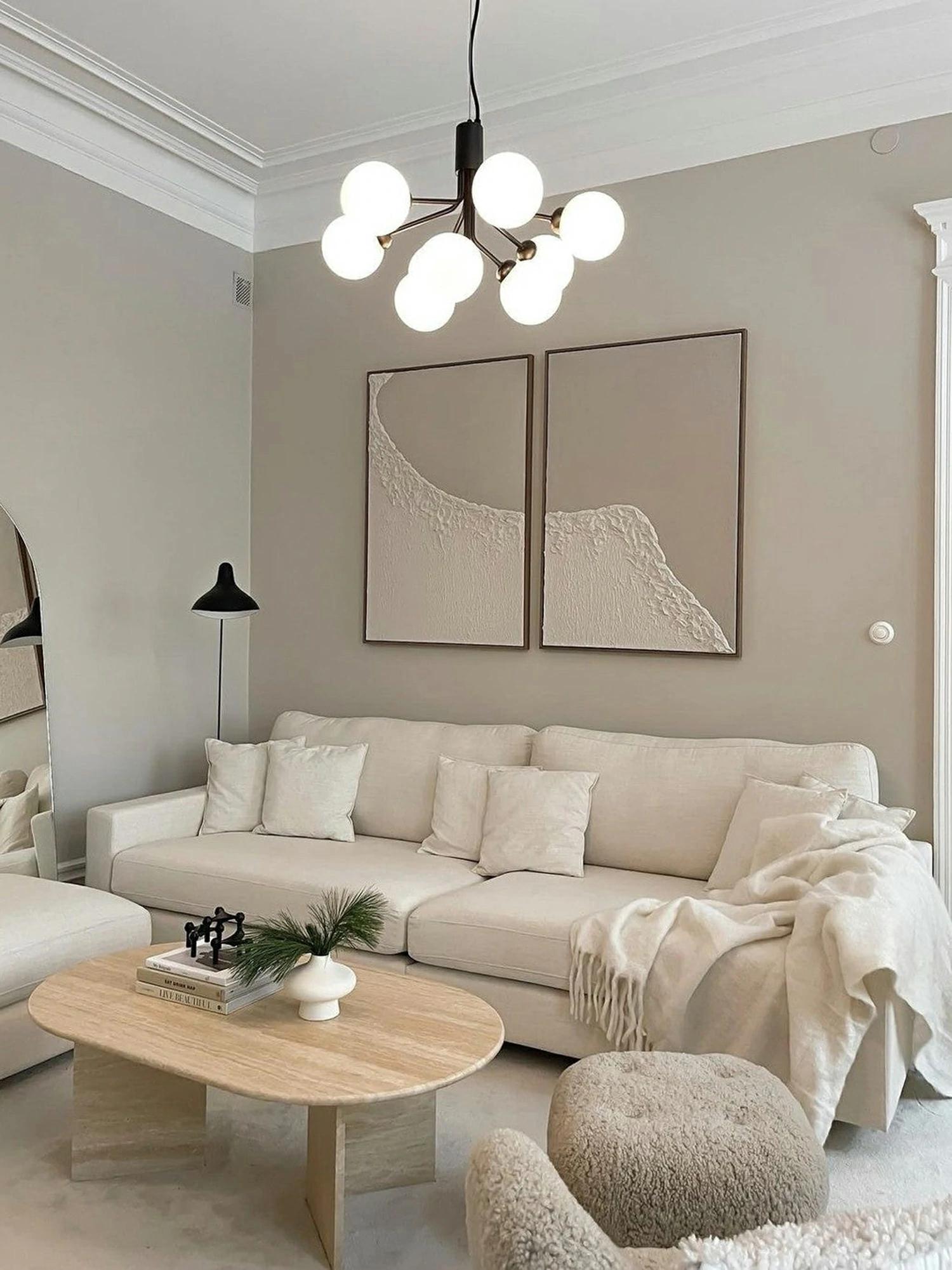 Glass Sphere Cluster Chandelier - Image 3