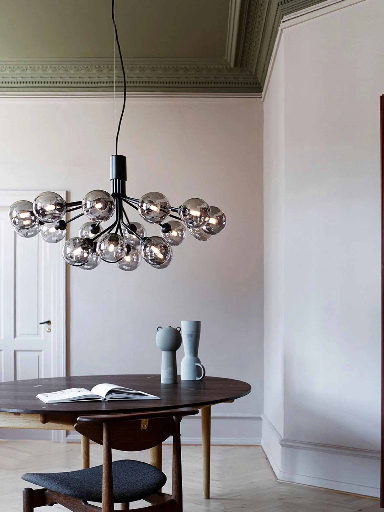 Glass Sphere Cluster Chandelier - Image 32