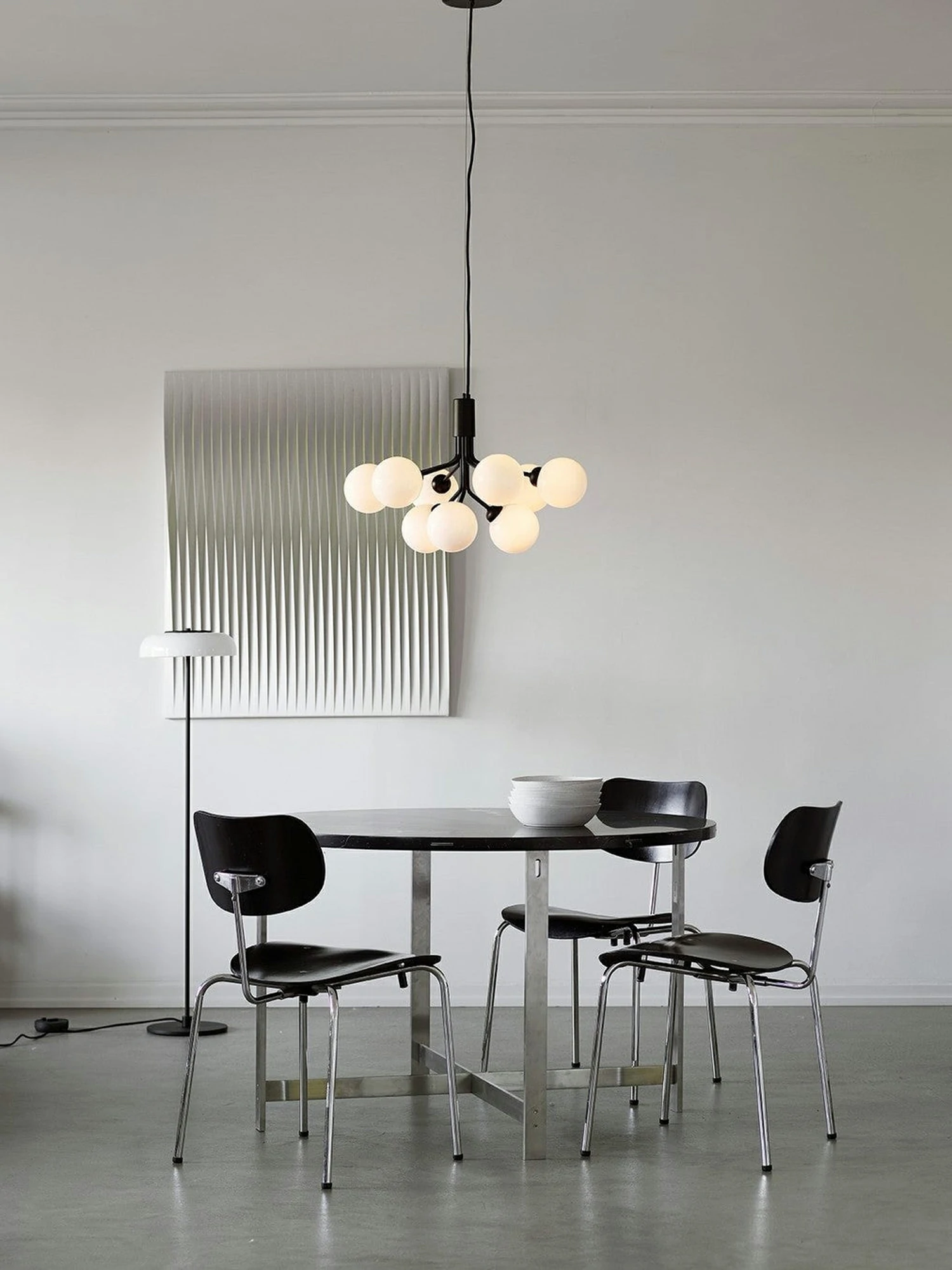 Glass Sphere Cluster Chandelier - Image 17