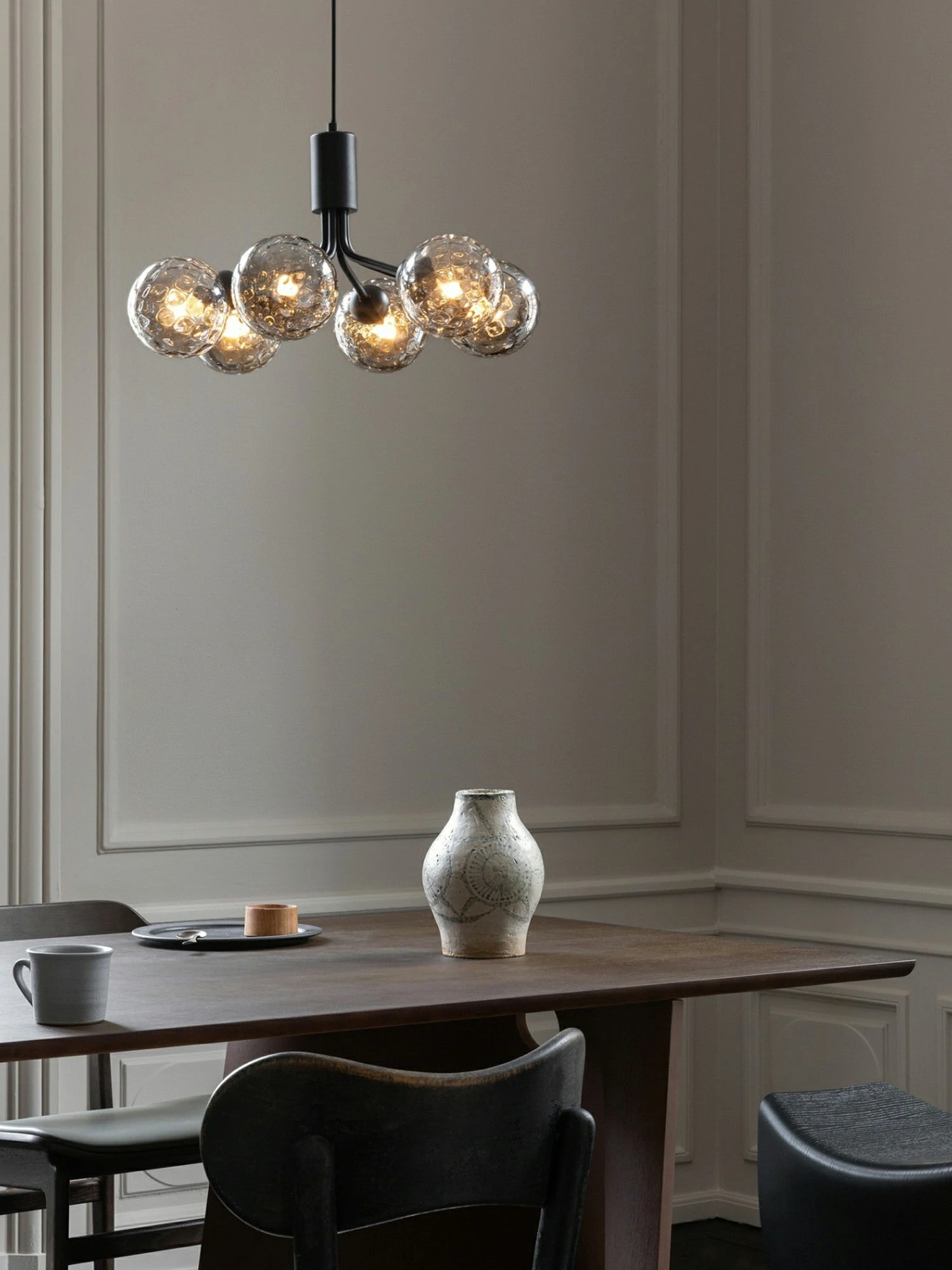 Glass Sphere Cluster Chandelier - Image 26