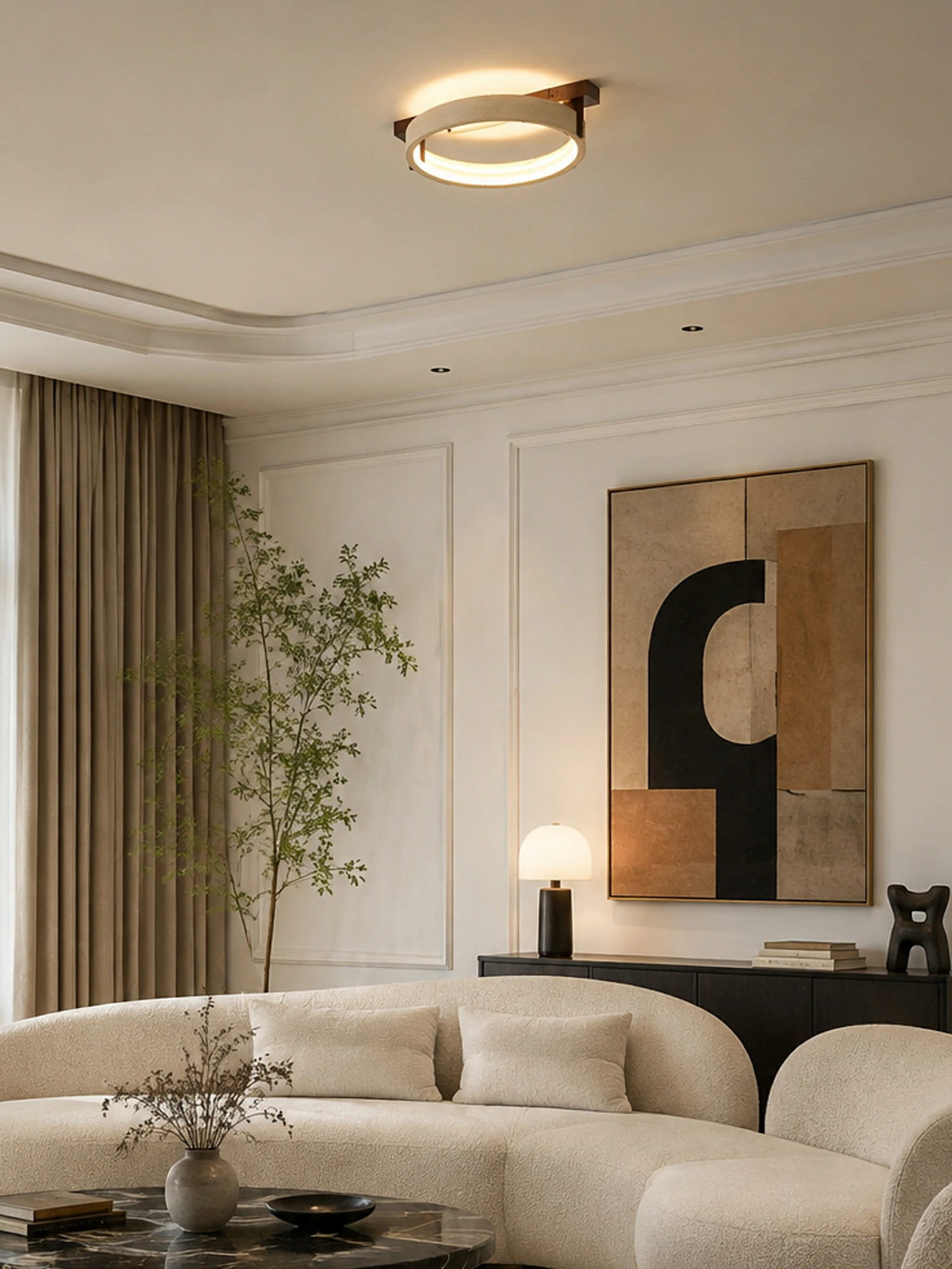 Horizon Ring Ceiling Lamp - Image 4