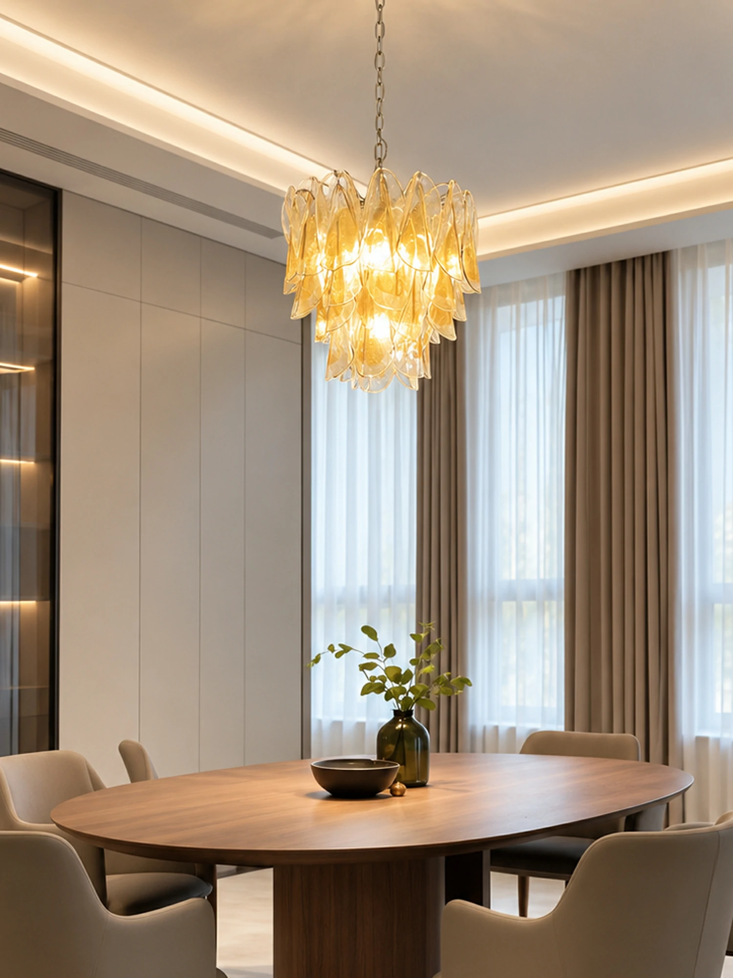 Isabella Glass Chandelier - Image 5