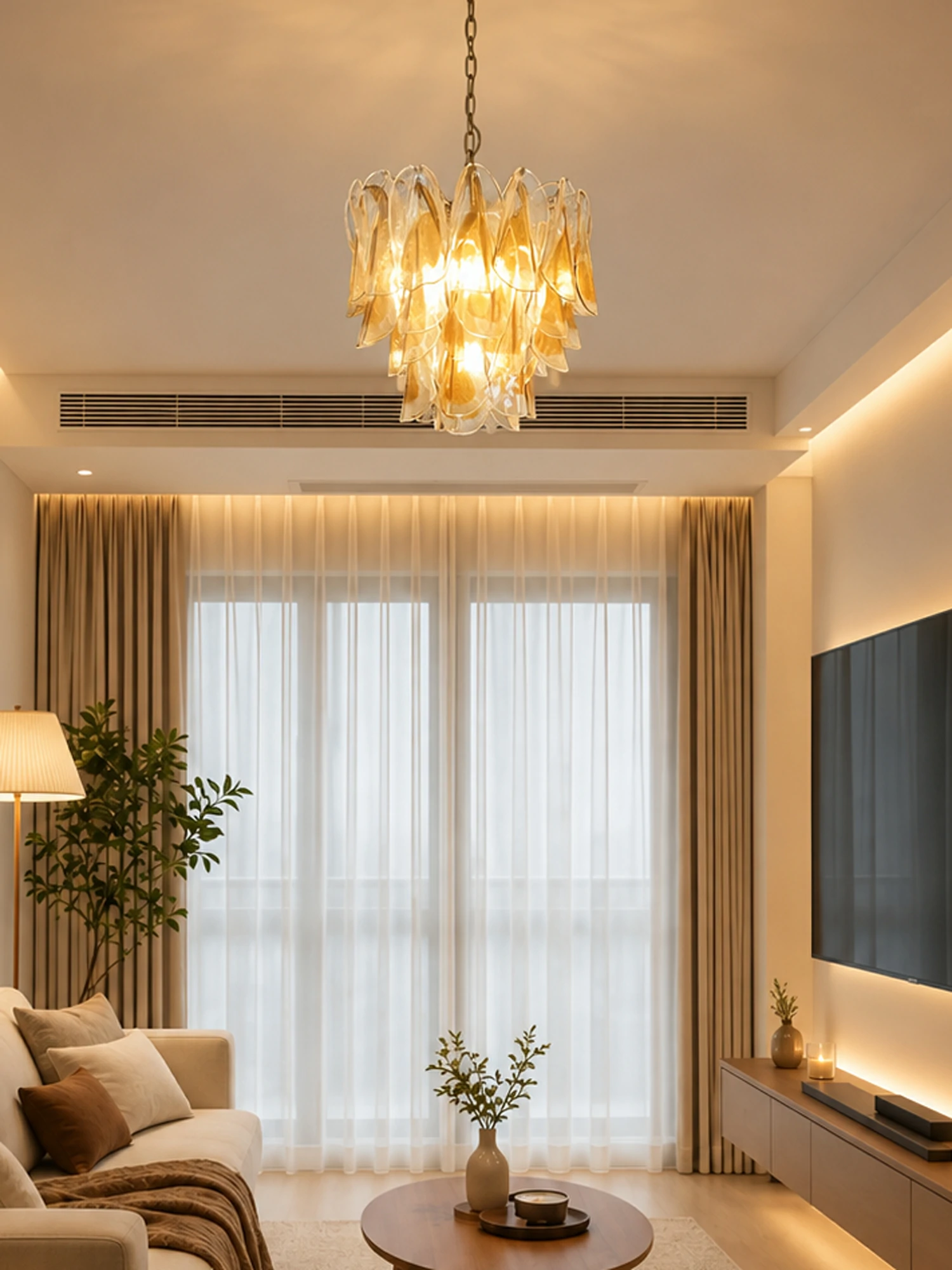 Isabella Glass Chandelier - Image 6