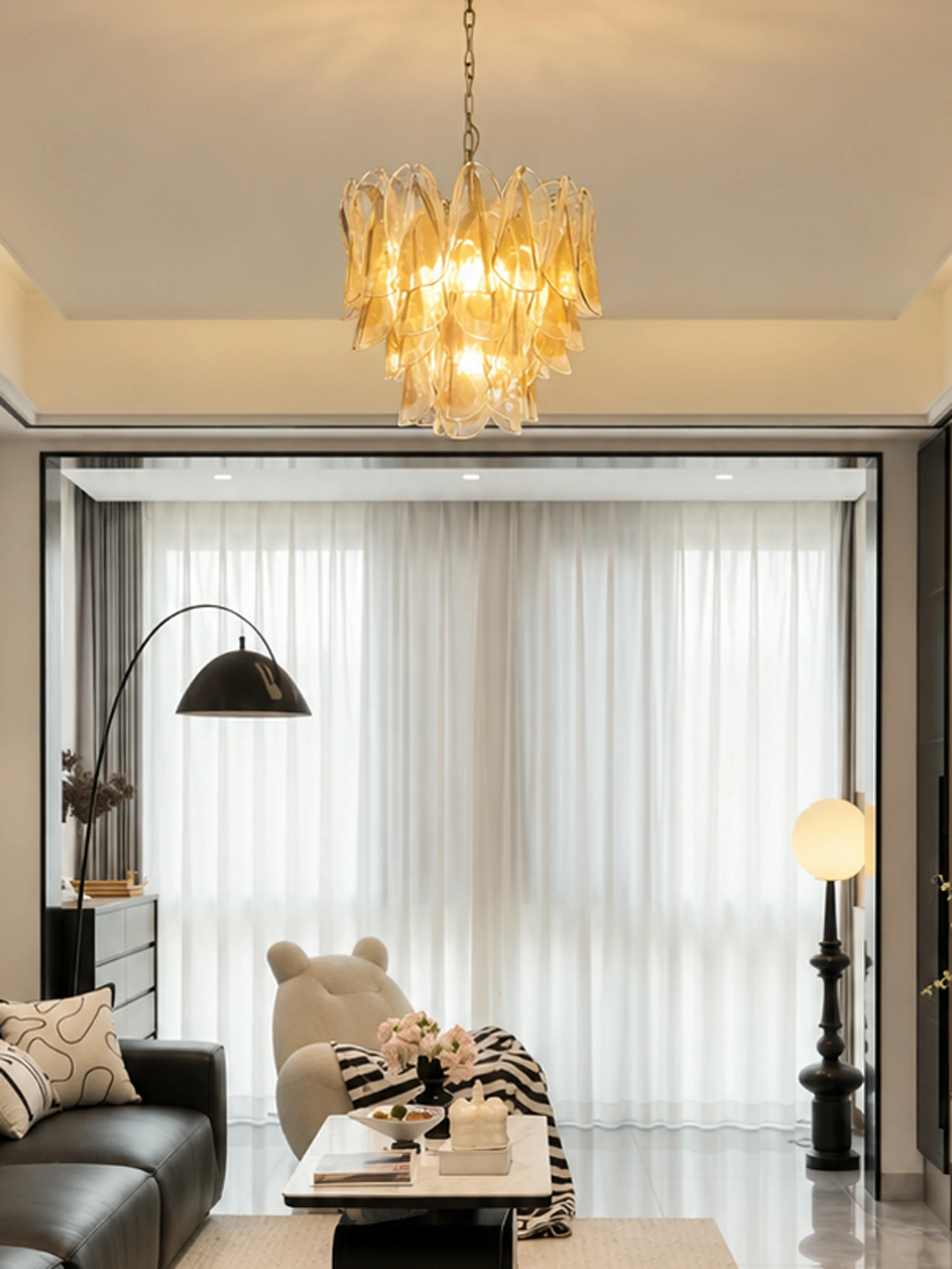 Isabella Glass Chandelier - Image 9
