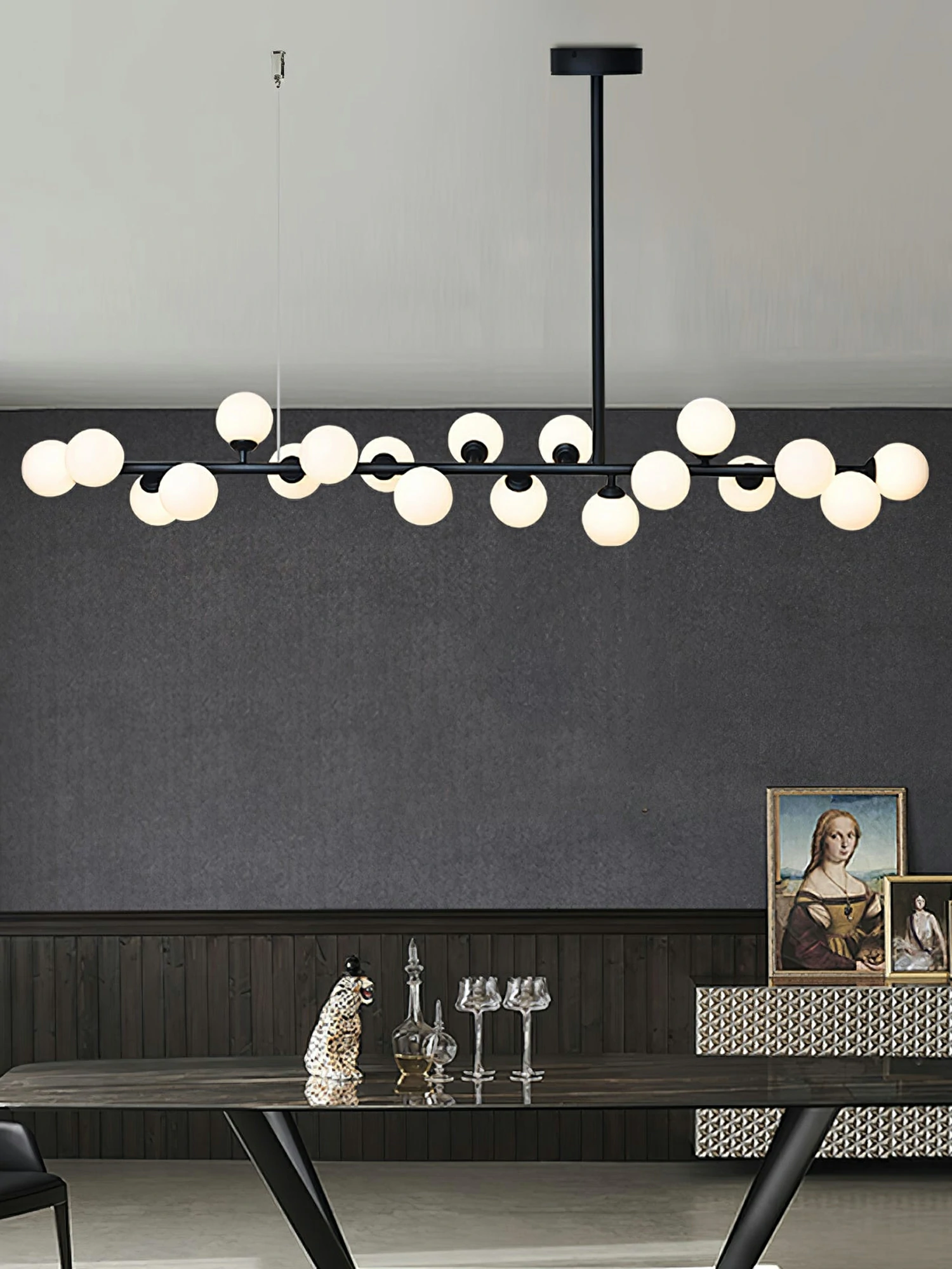 Linear Balls Chandelier - Image 9