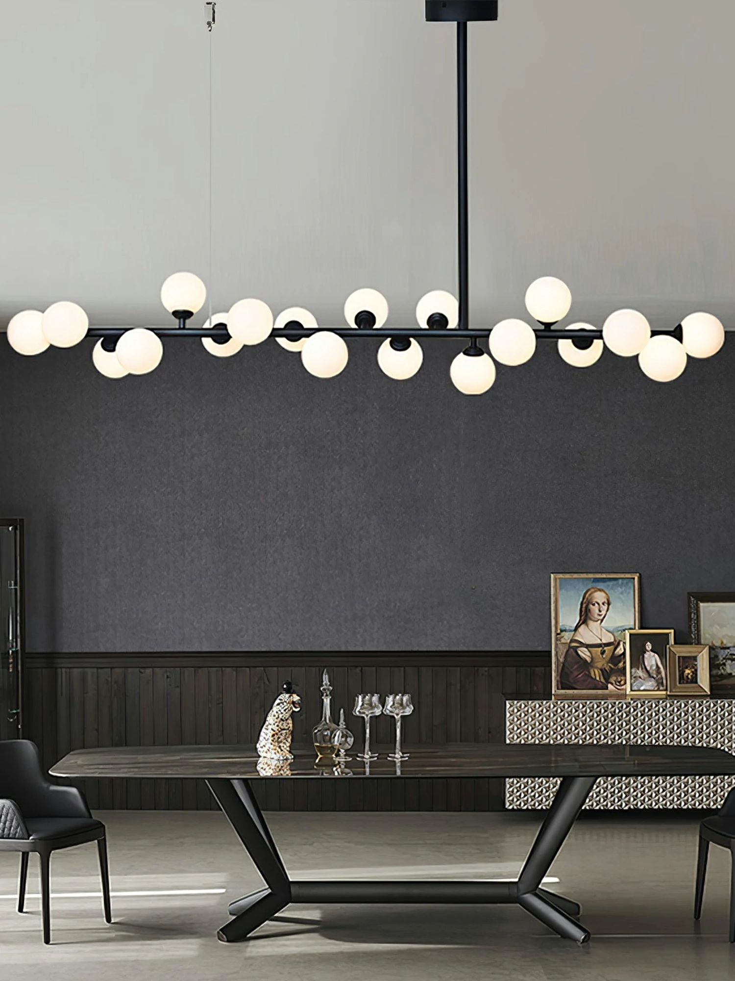 Linear Balls Chandelier - Image 8