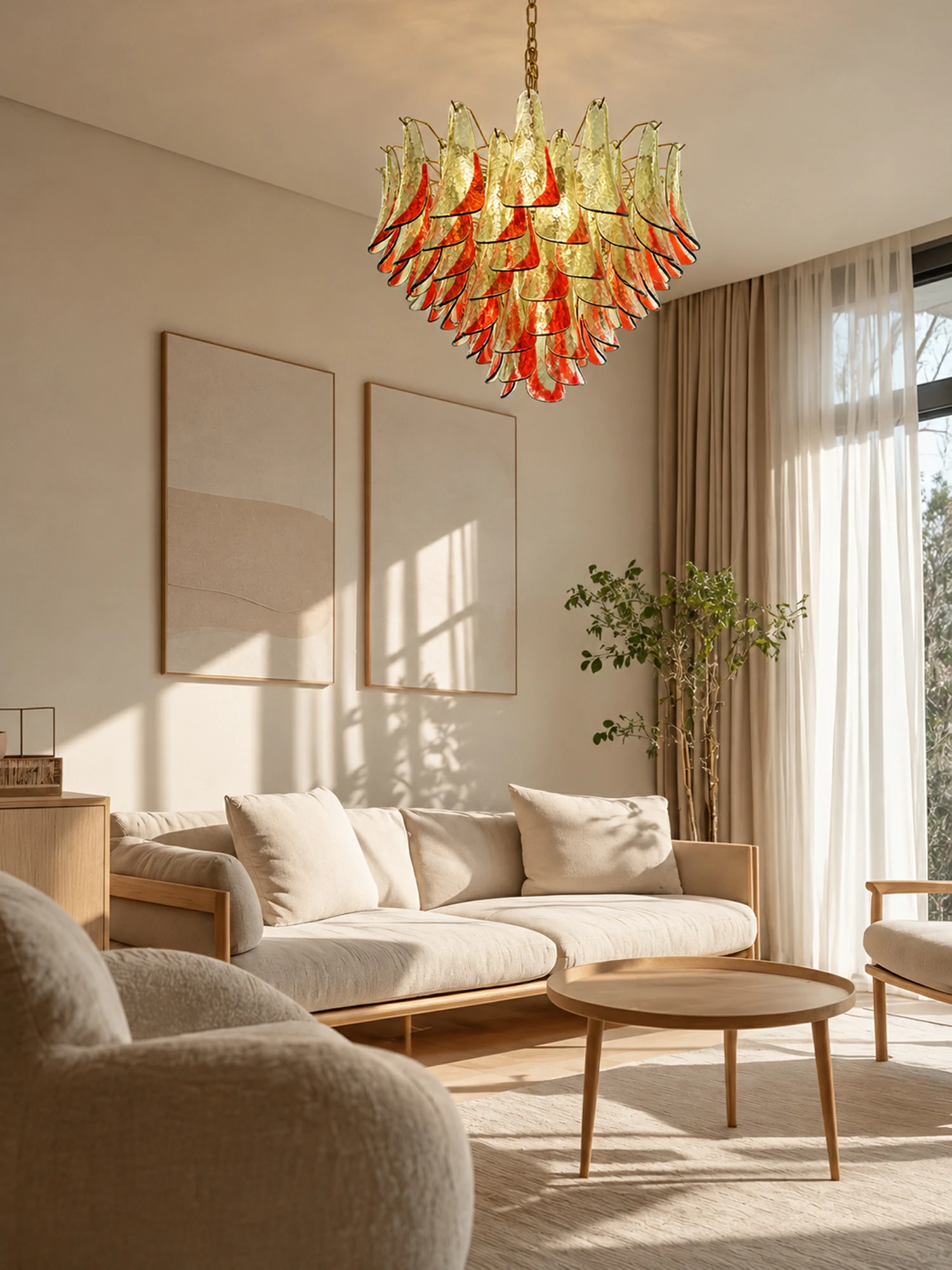 Marielle Glass Chandelier - Image 4